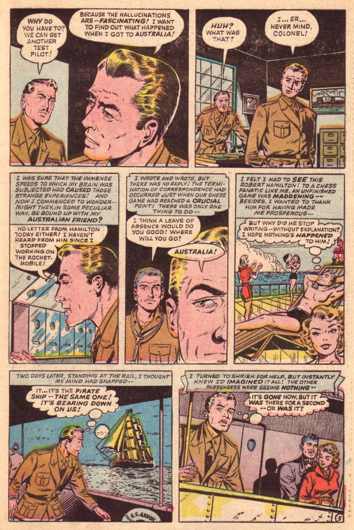 Forbidden Worlds #52 (American Comics Group), page 31. Public domain (US).