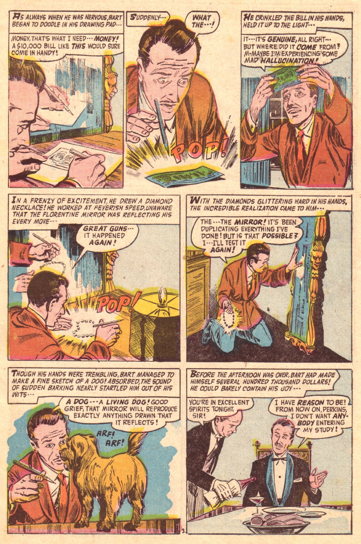 Forbidden Worlds #52 (American Comics Group), page 5. Public domain (US).