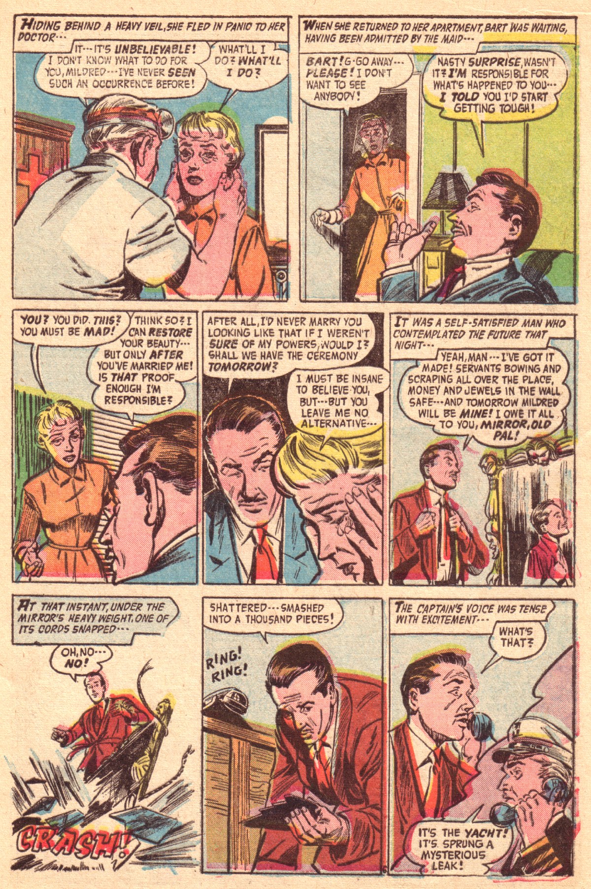 Forbidden Worlds #52 (American Comics Group), page 9. Public domain (US).