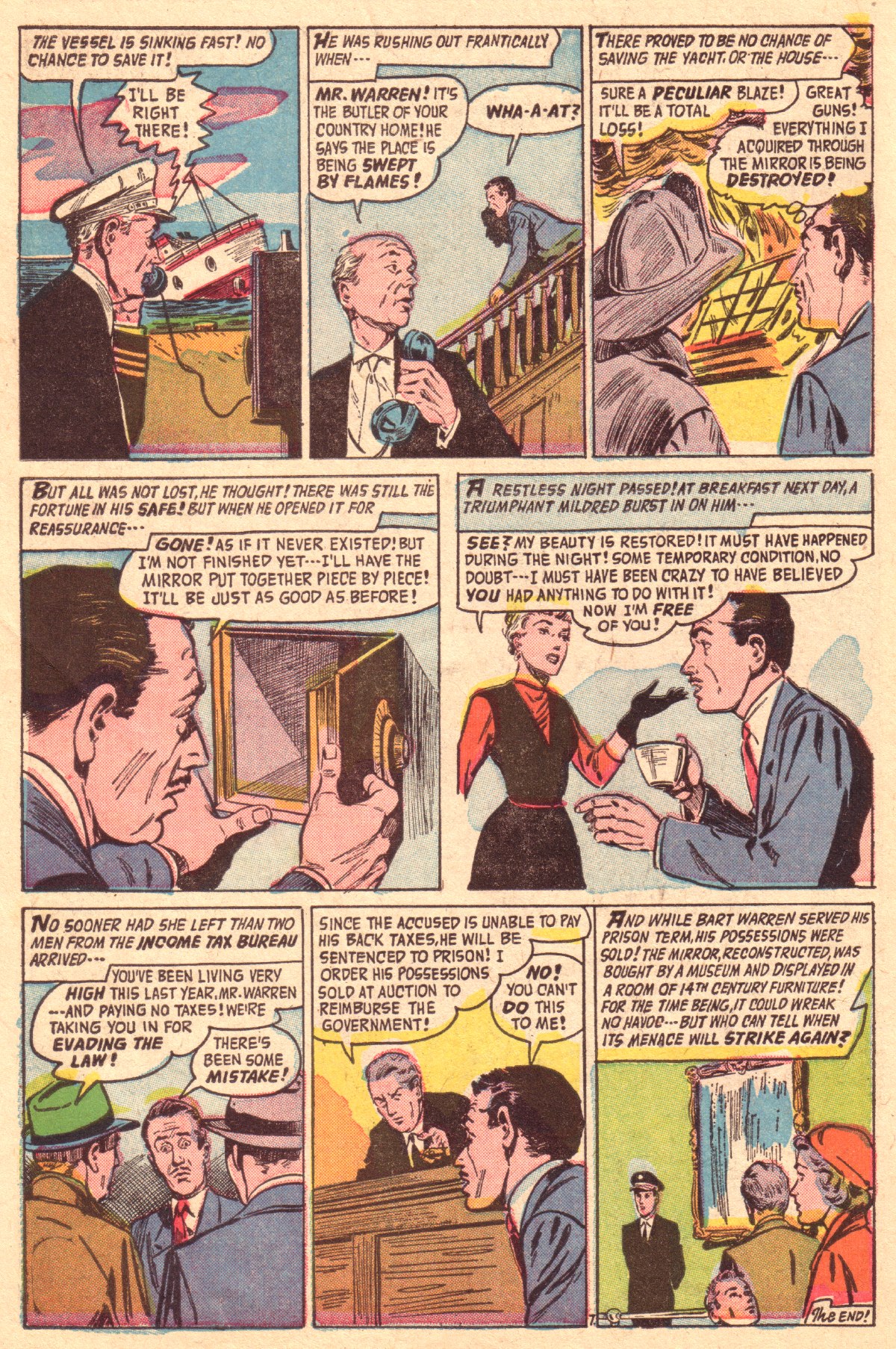 Forbidden Worlds #52 (American Comics Group), page 10. Public domain (US).
