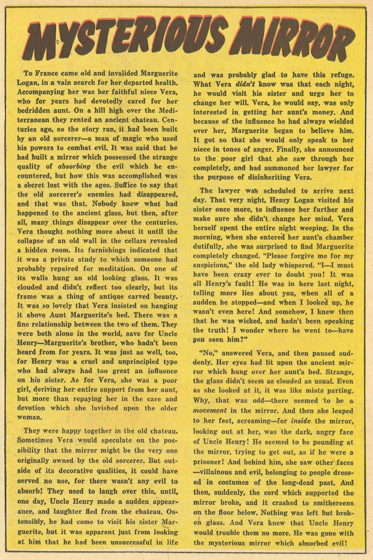 Forbidden Worlds #53 (American Comics Group), page 12. Public domain (US).