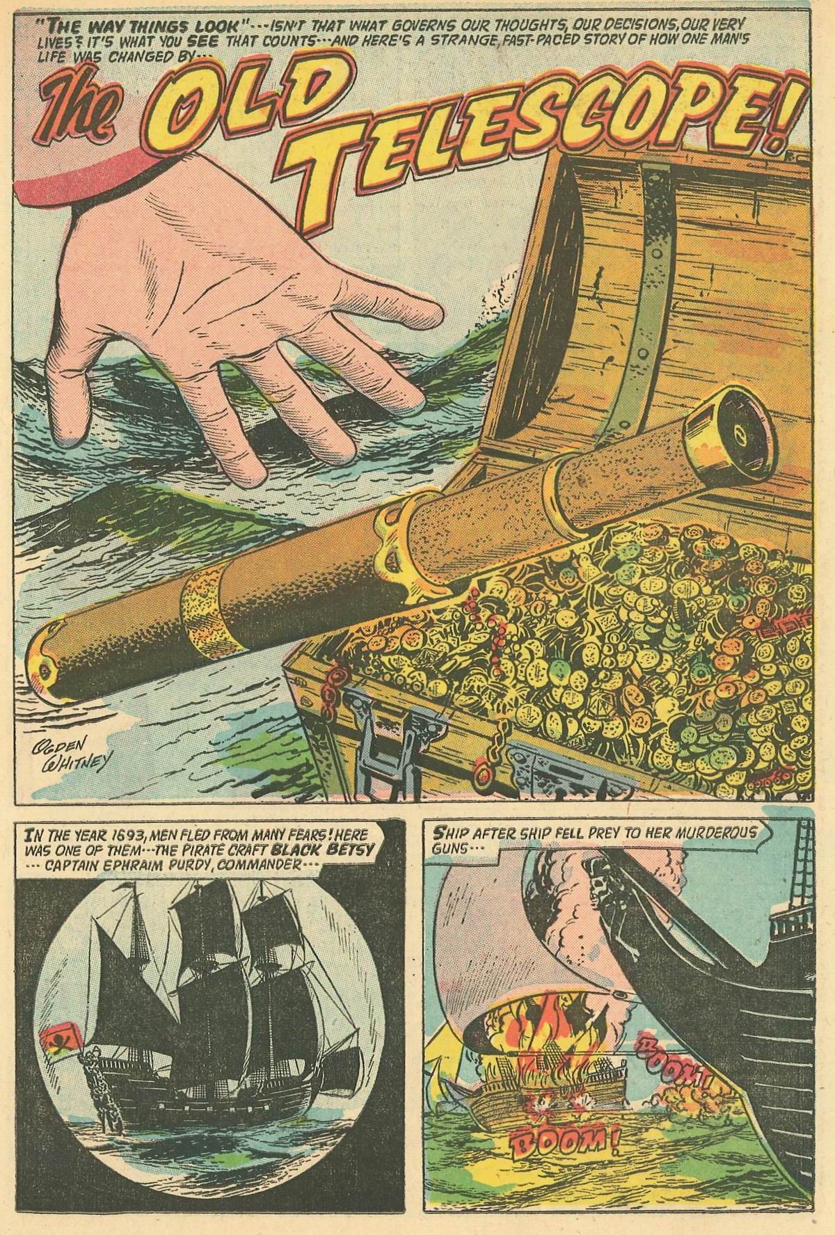 Forbidden Worlds #53 (American Comics Group), page 13. Public domain (US).