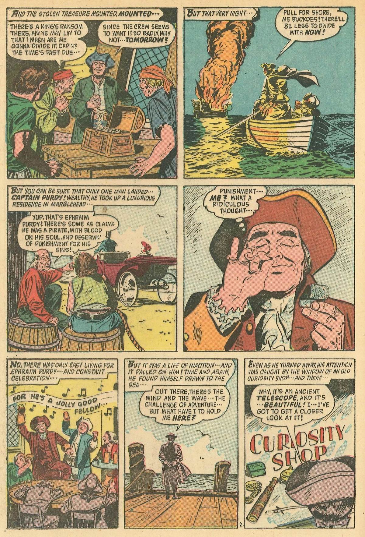 Forbidden Worlds #53 (American Comics Group), page 14. Public domain (US).