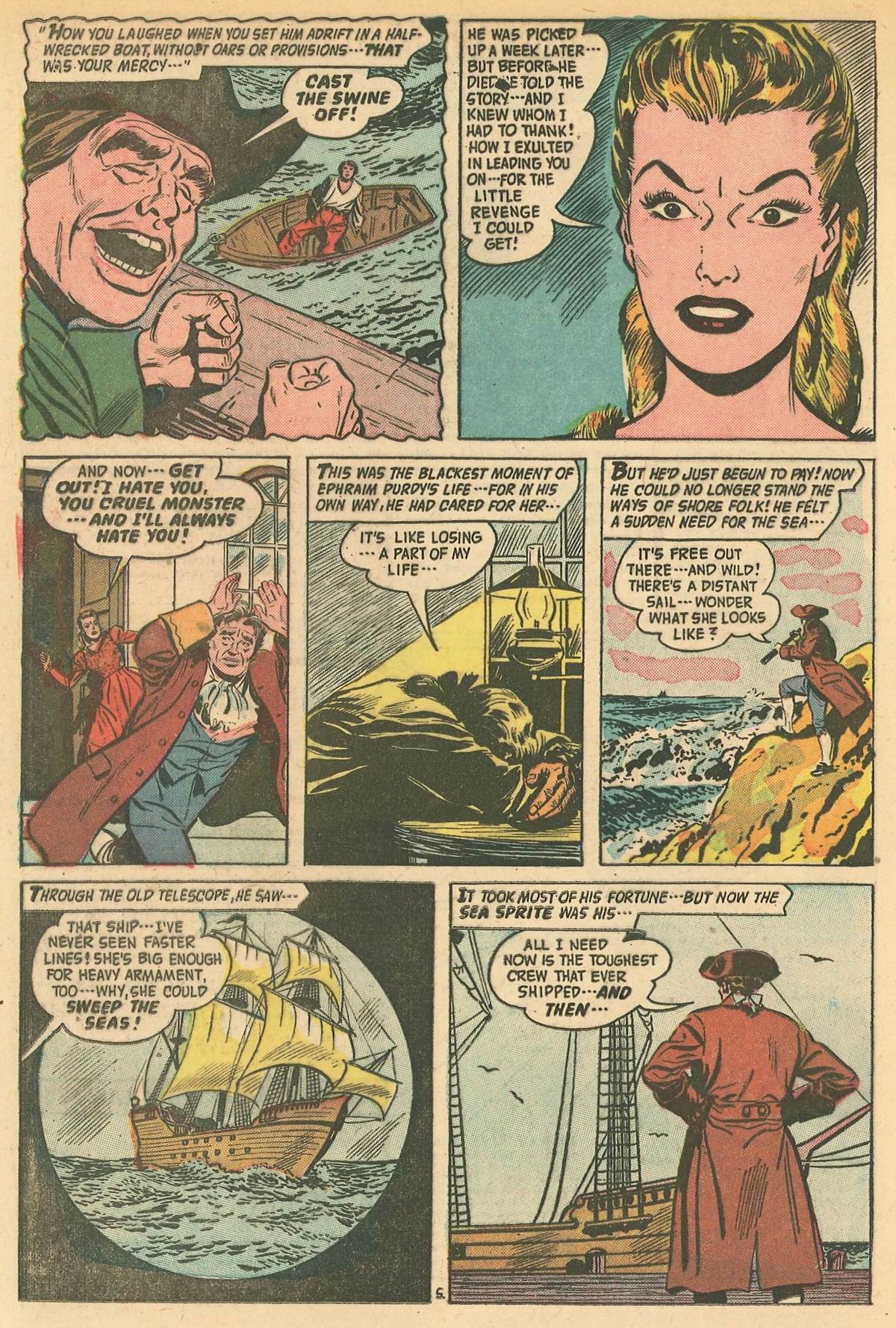 Forbidden Worlds #53 (American Comics Group), page 18. Public domain (US).