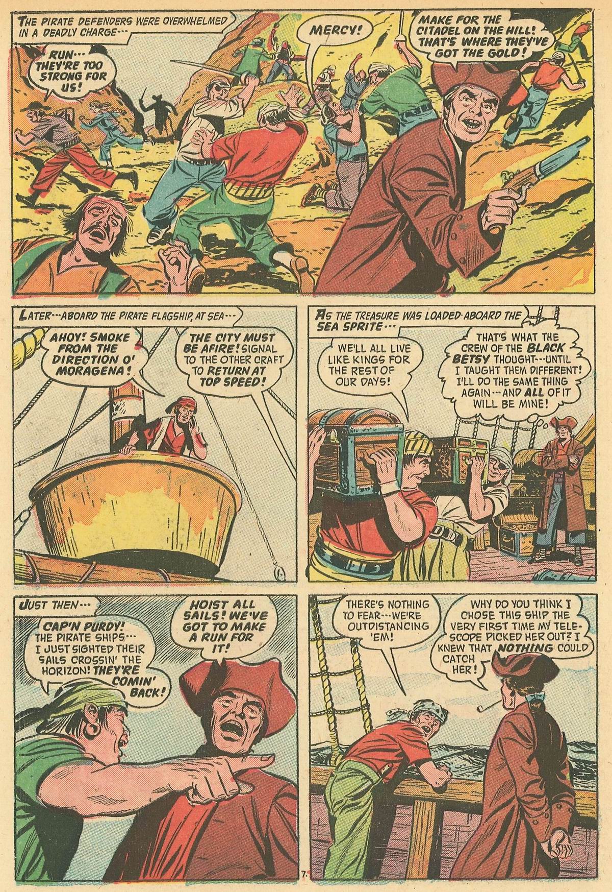 Forbidden Worlds #53 (American Comics Group), page 20. Public domain (US).