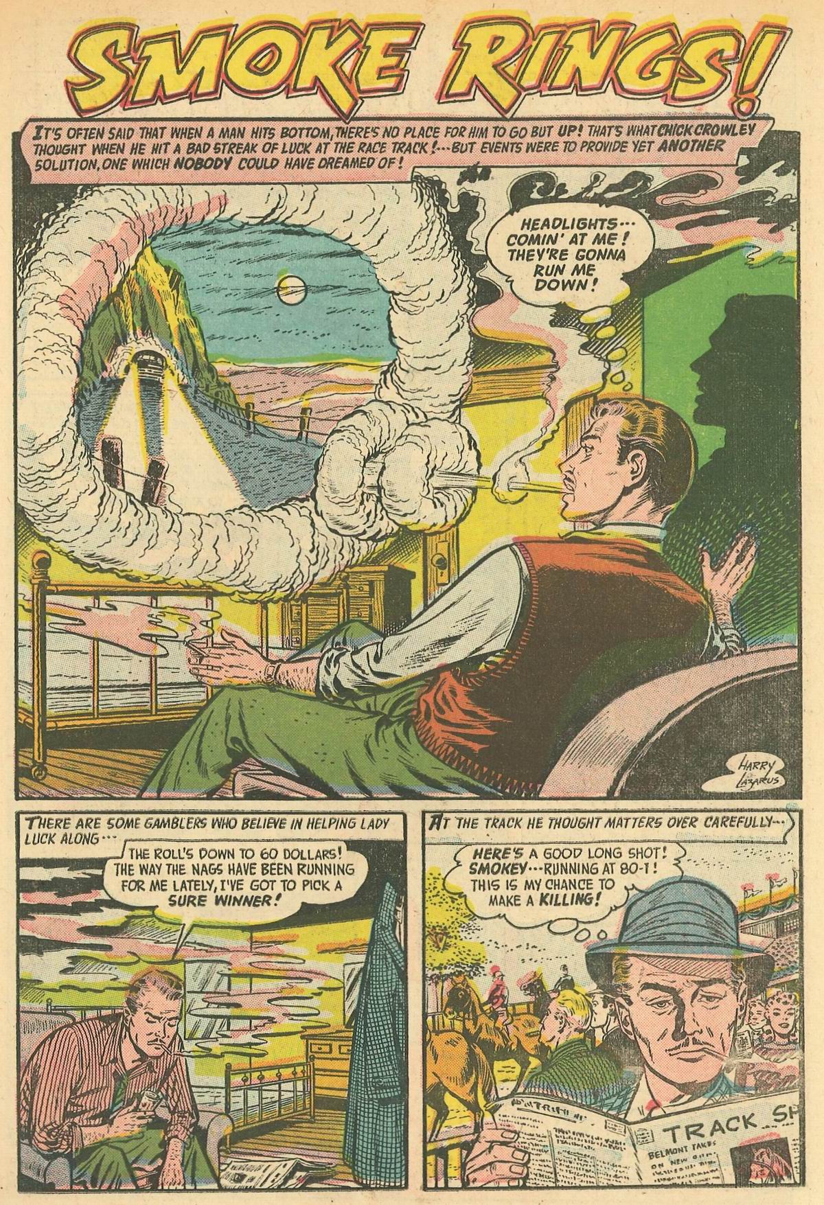 Forbidden Worlds #53 (American Comics Group), page 25. Public domain (US).