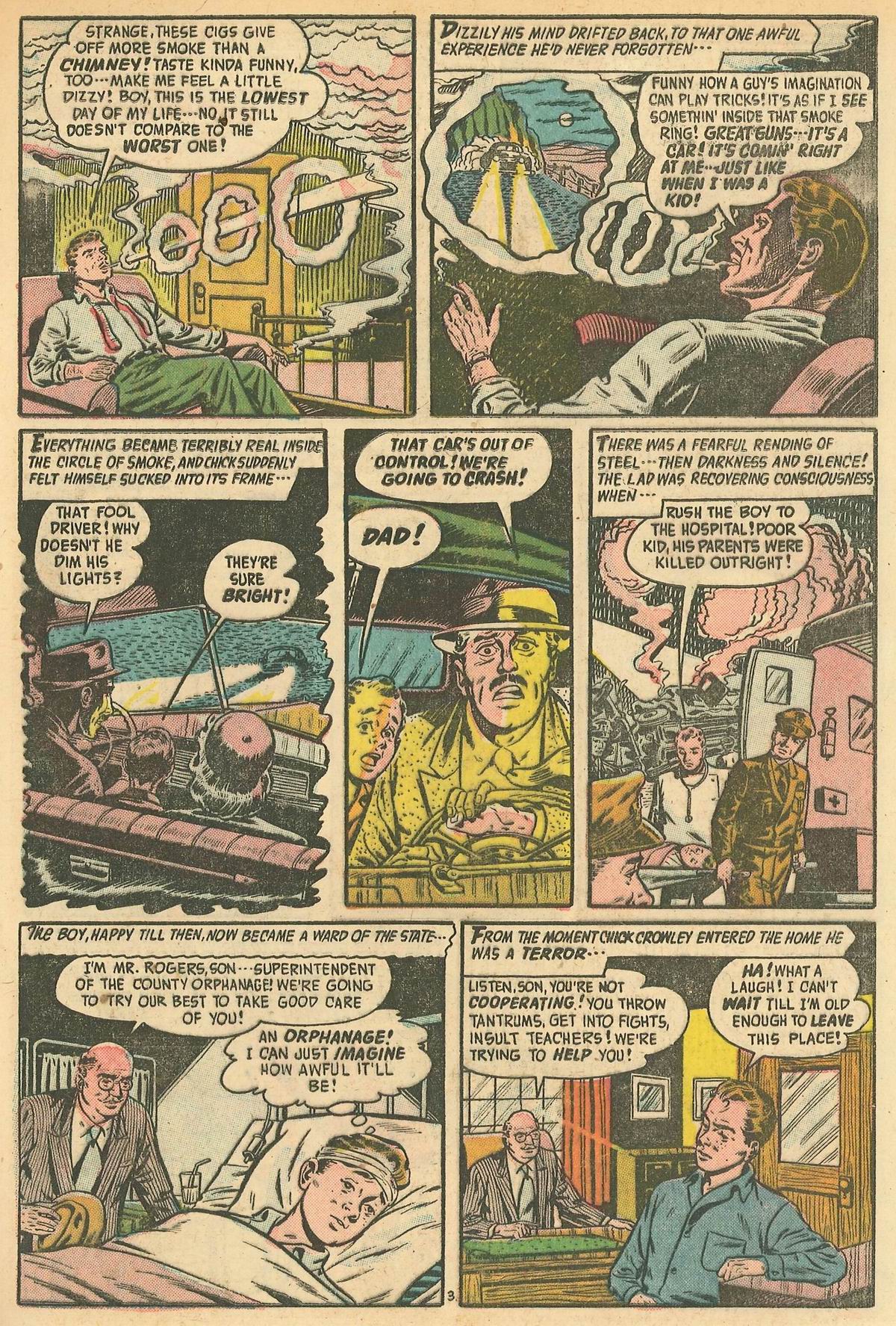Forbidden Worlds #53 (American Comics Group), page 27. Public domain (US).