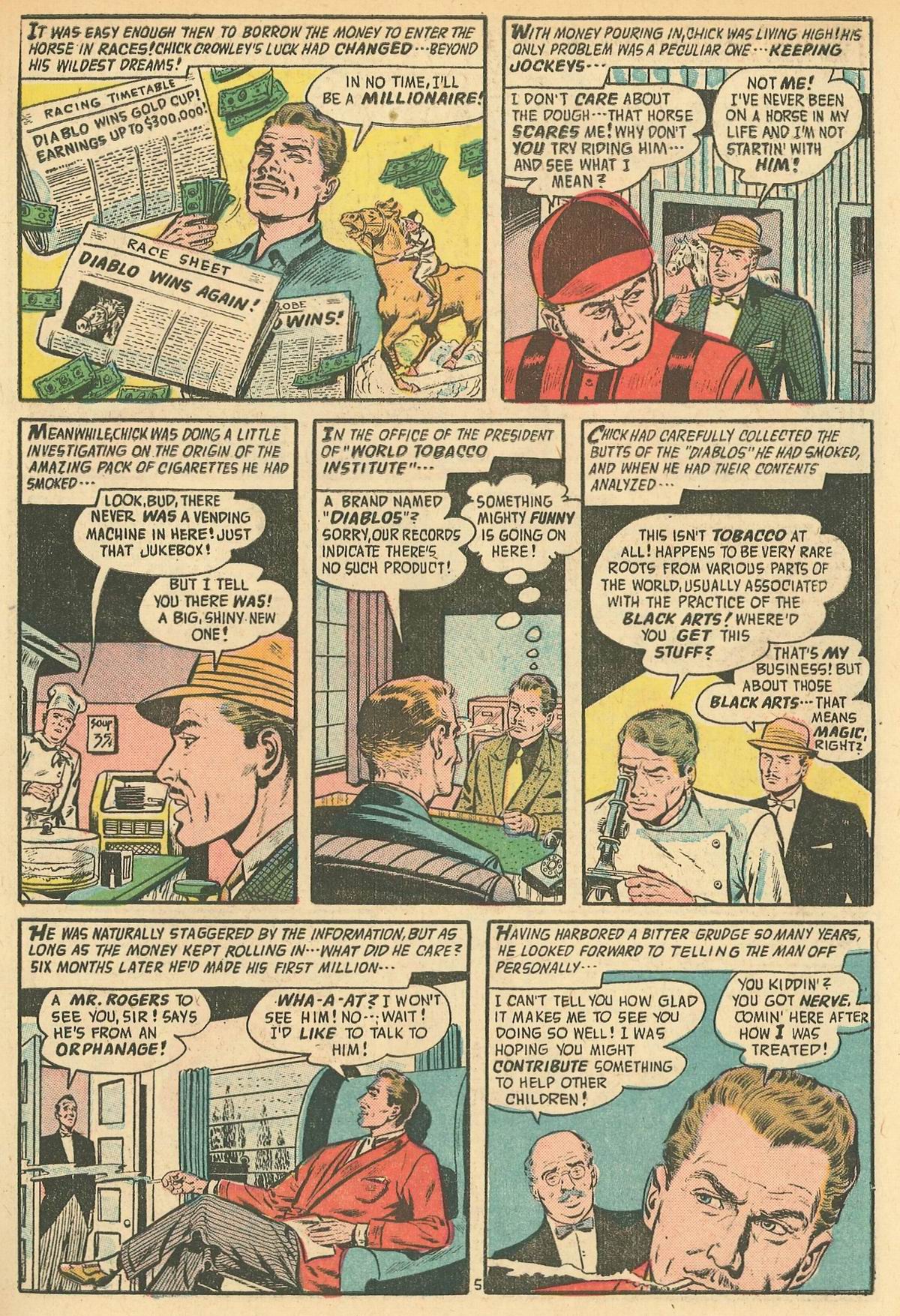 Forbidden Worlds #53 (American Comics Group), page 29. Public domain (US).