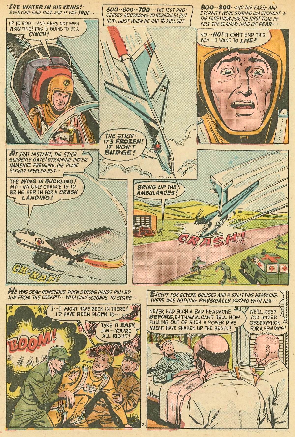 Forbidden Worlds #53 (American Comics Group), page 4. Public domain (US).