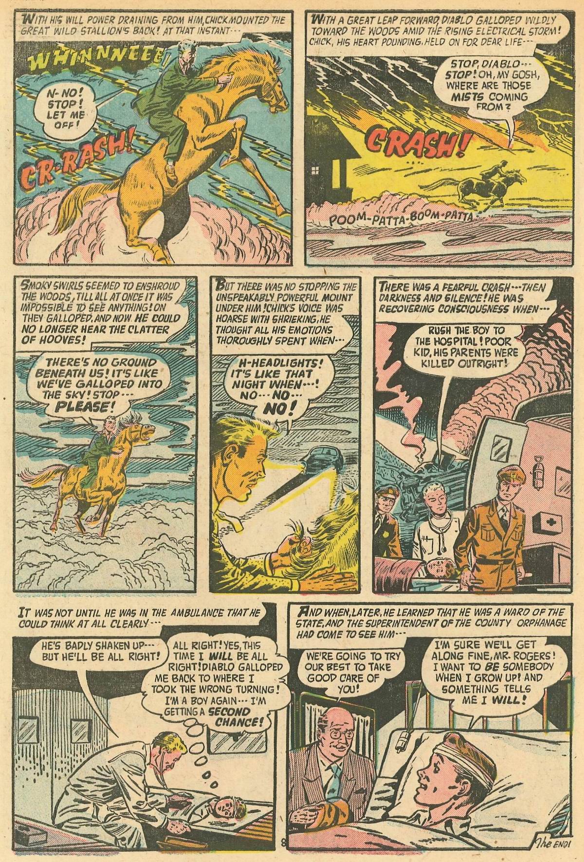 Forbidden Worlds #53 (American Comics Group), page 32. Public domain (US).