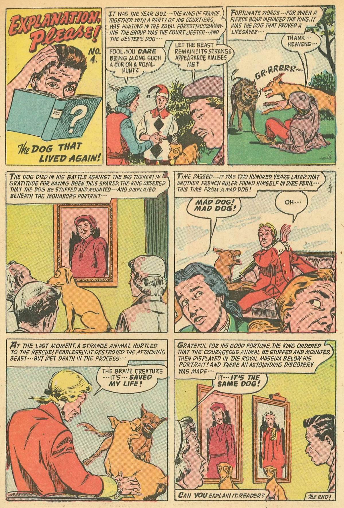 Forbidden Worlds #53 (American Comics Group), page 33. Public domain (US).
