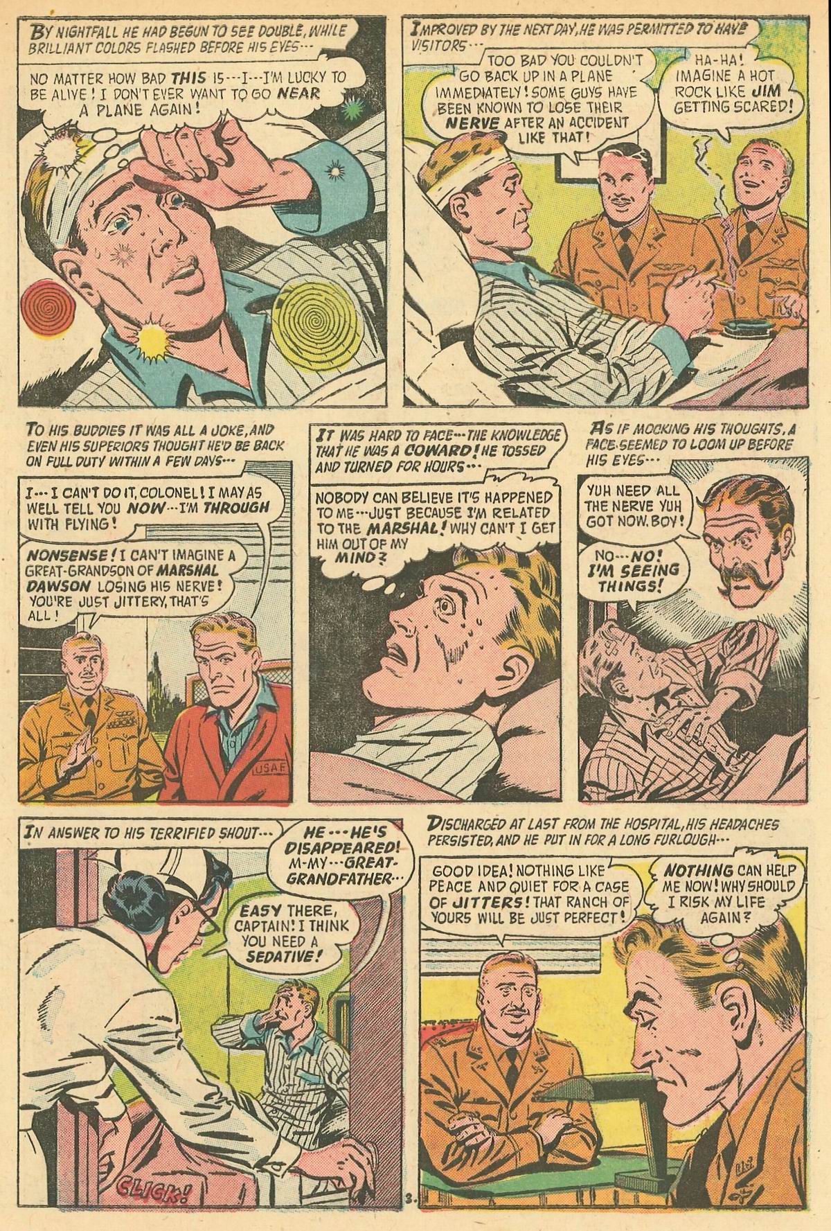 Forbidden Worlds #53 (American Comics Group), page 5. Public domain (US).