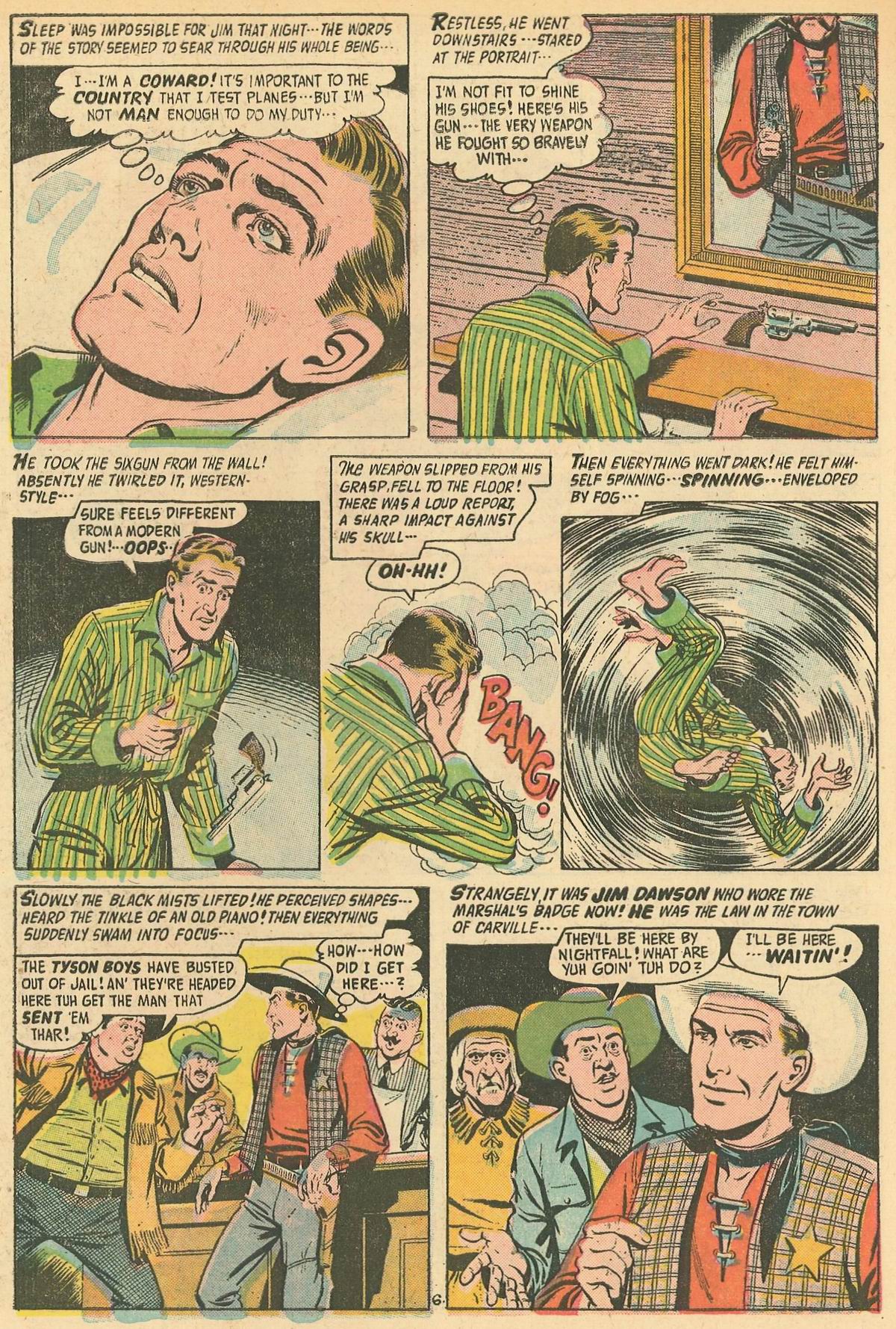 Forbidden Worlds #53 (American Comics Group), page 8. Public domain (US).