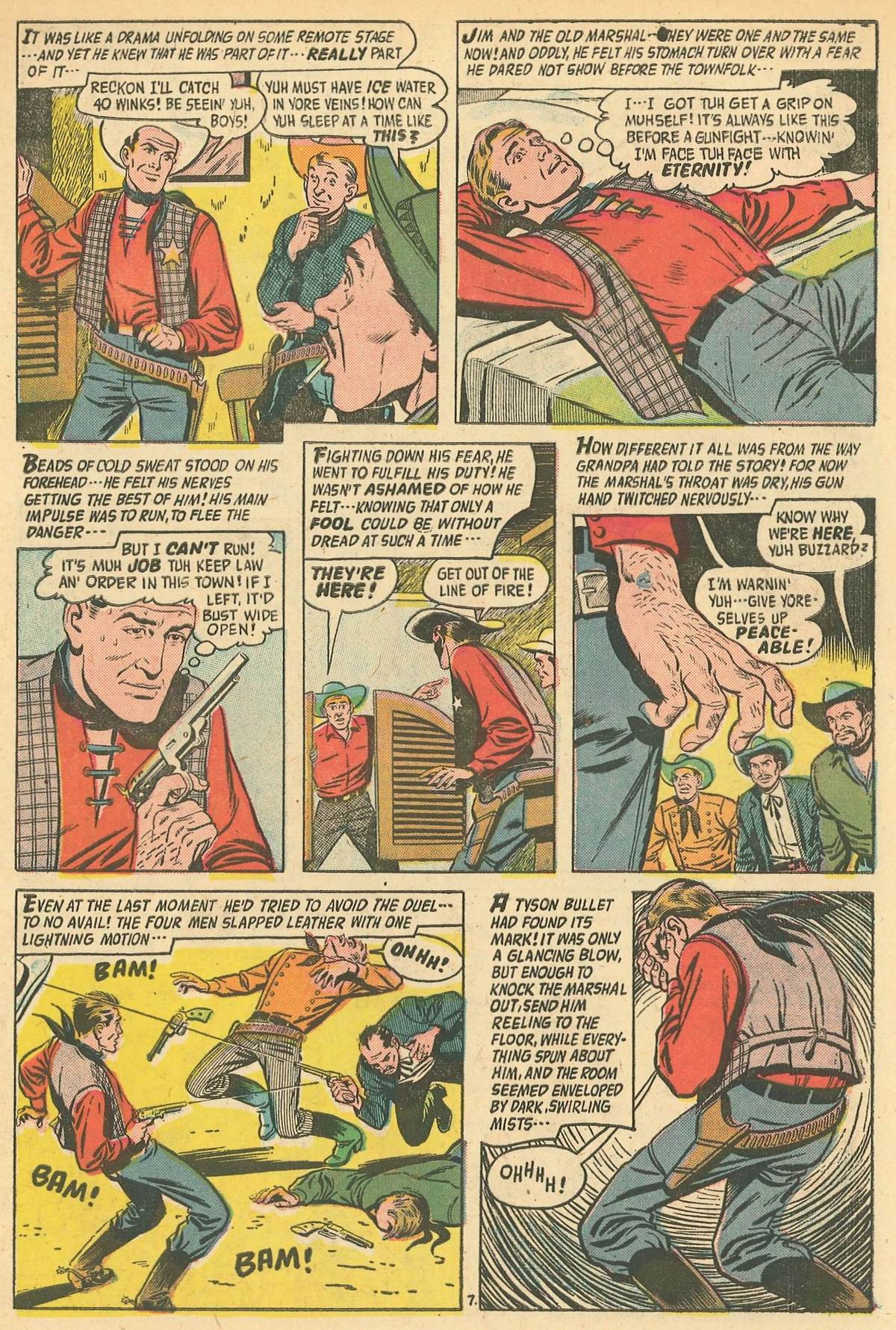 Forbidden Worlds #53 (American Comics Group), page 9. Public domain (US).