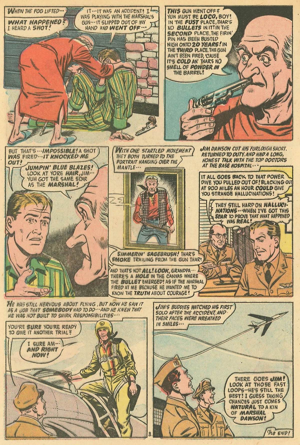 Forbidden Worlds #53 (American Comics Group), page 10. Public domain (US).