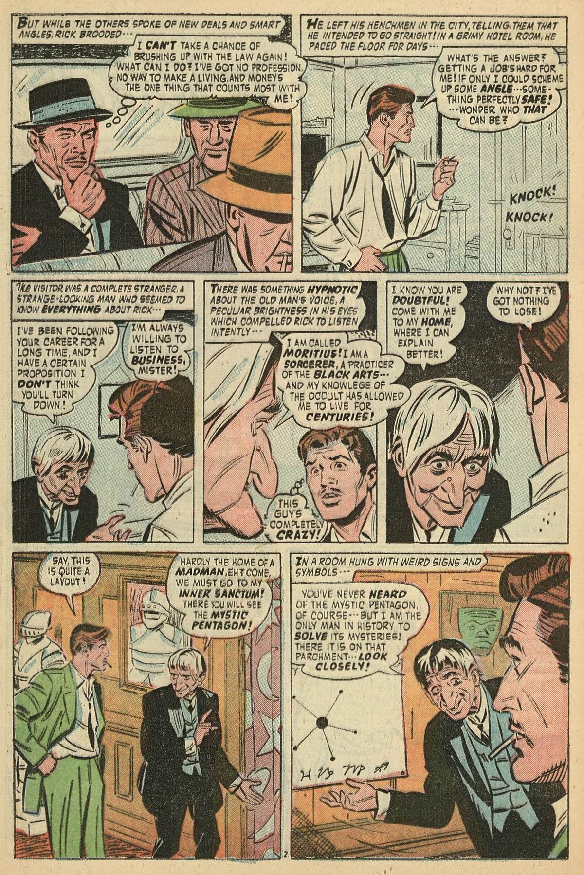 Forbidden Worlds #54 (American Comics Group), page 14. Public domain (US).