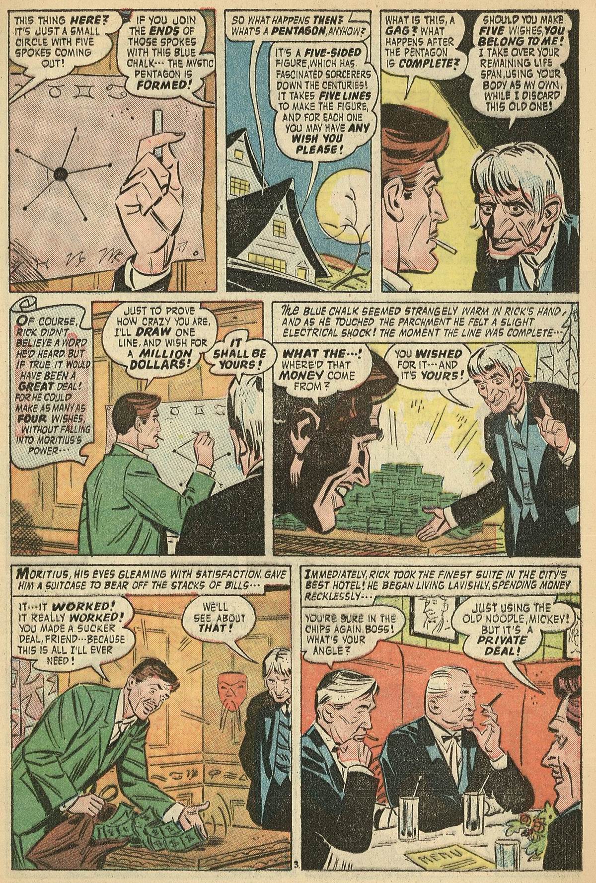 Forbidden Worlds #54 (American Comics Group), page 15. Public domain (US).