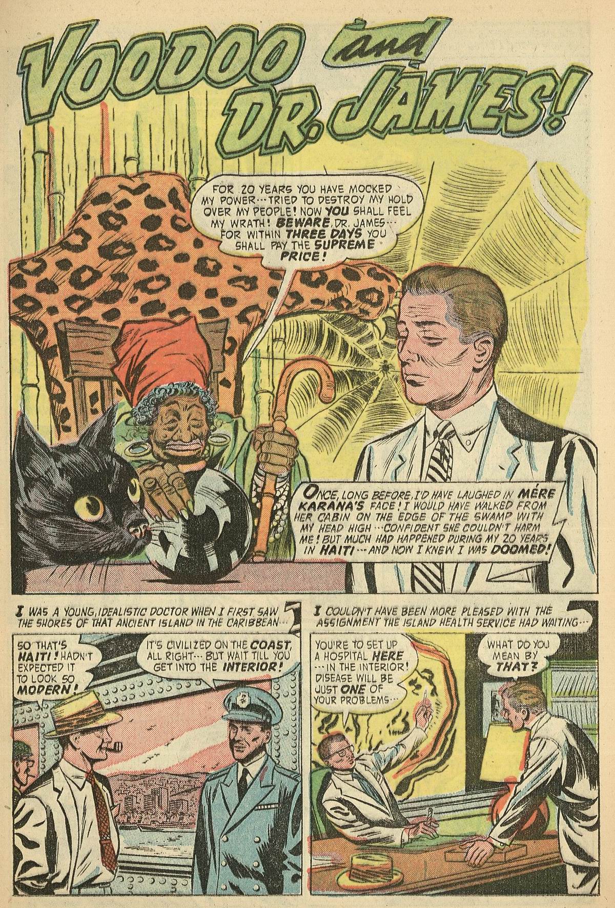 Forbidden Worlds #54 (American Comics Group), page 23. Public domain (US).