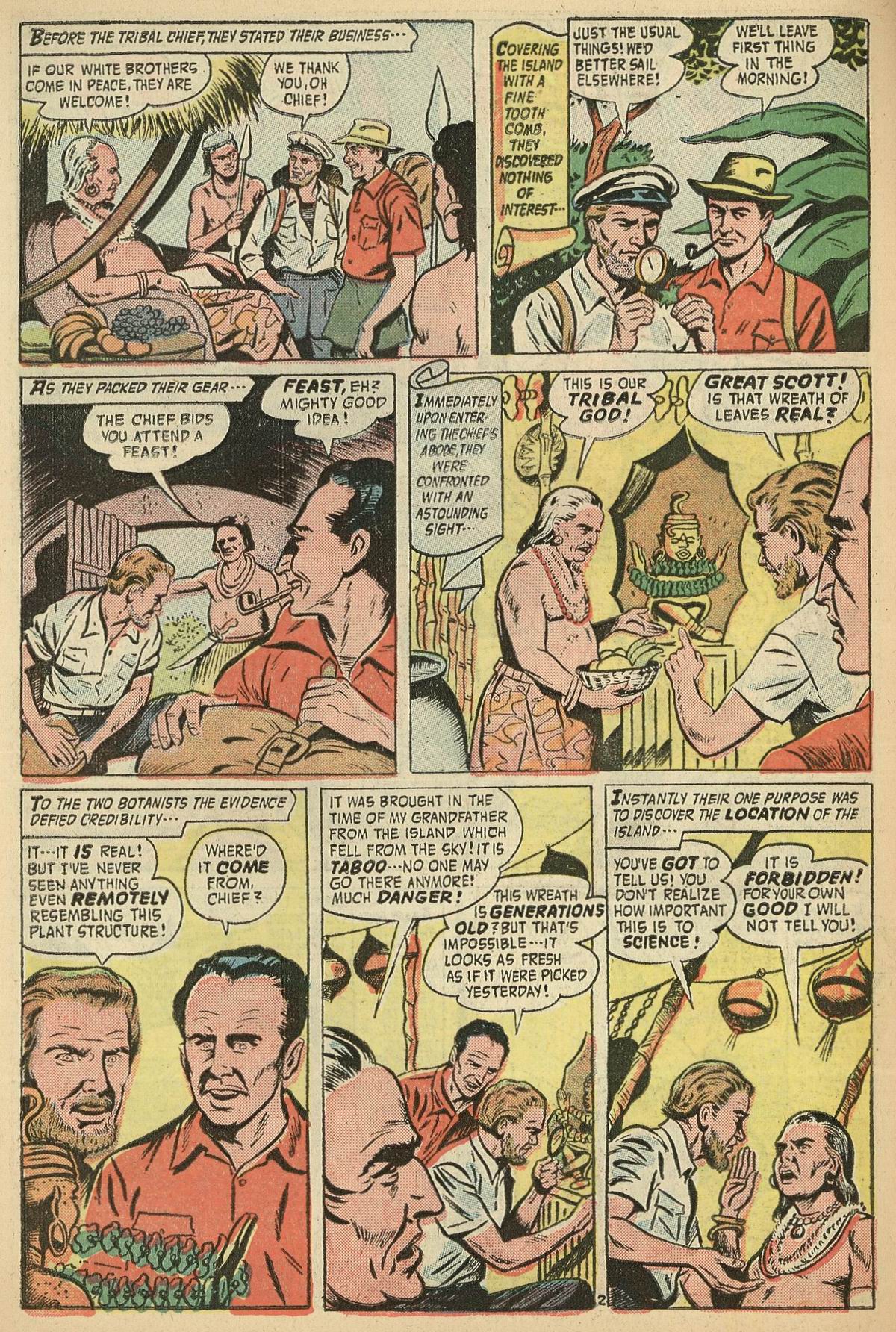 Forbidden Worlds #54 (American Comics Group), page 28. Public domain (US).