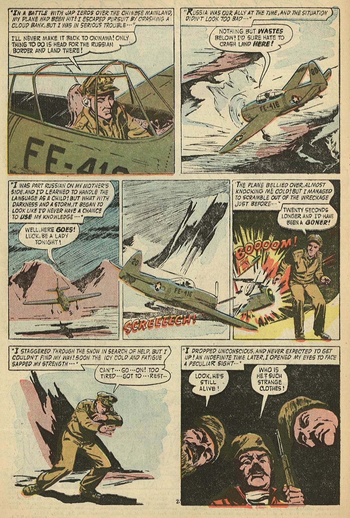 Forbidden Worlds #54 (American Comics Group), page 4. Public domain (US).