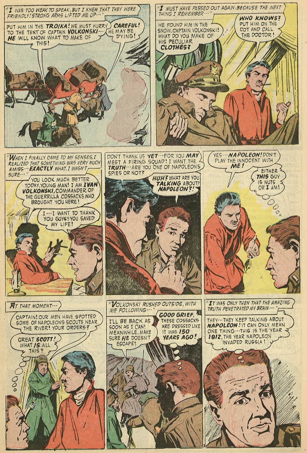 Forbidden Worlds #54 (American Comics Group), page 5. Public domain (US).
