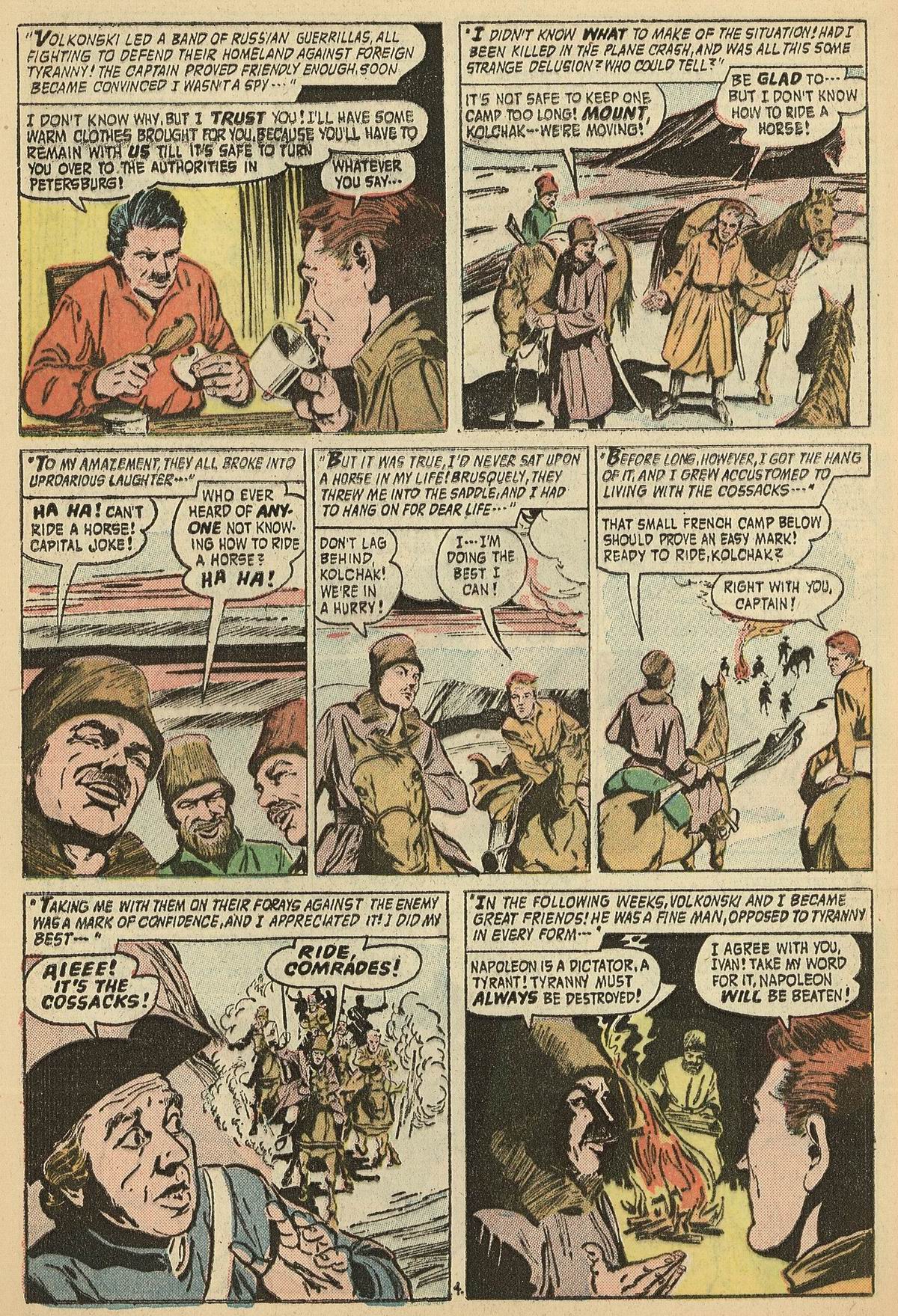 Forbidden Worlds #54 (American Comics Group), page 6. Public domain (US).