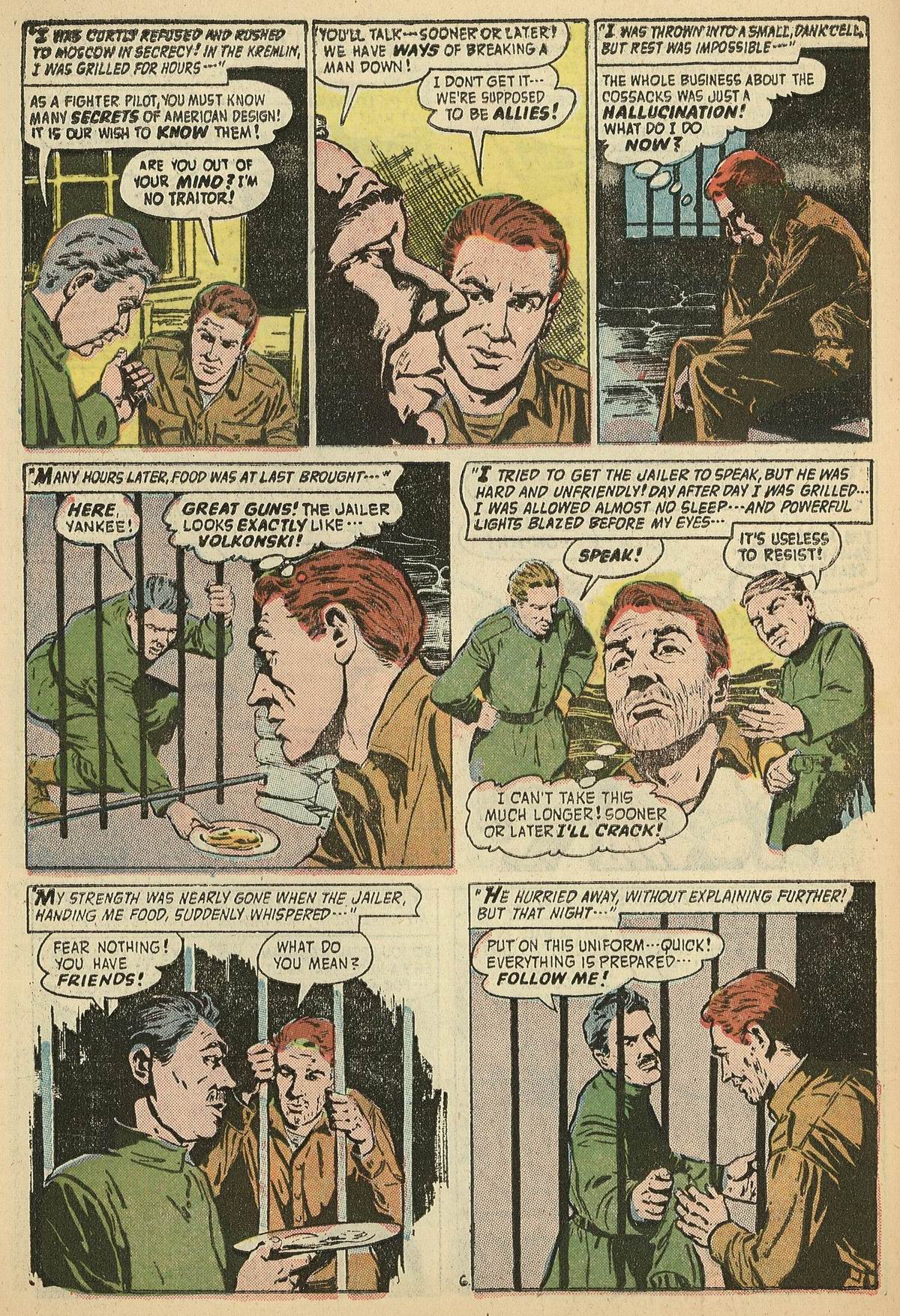 Forbidden Worlds #54 (American Comics Group), page 8. Public domain (US).