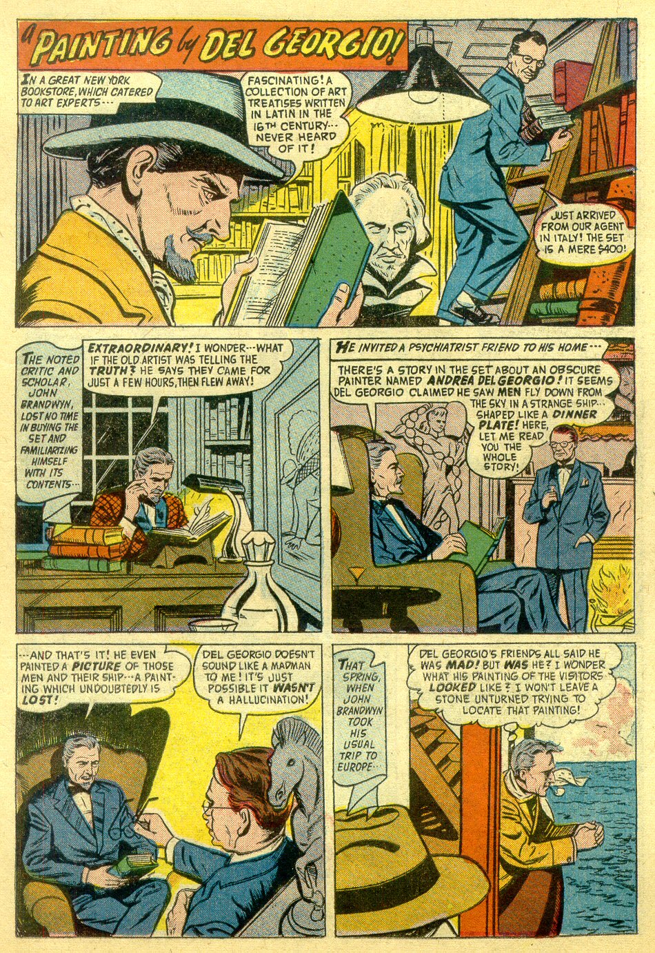 Forbidden Worlds #55 (American Comics Group), page 16. Public domain (US).