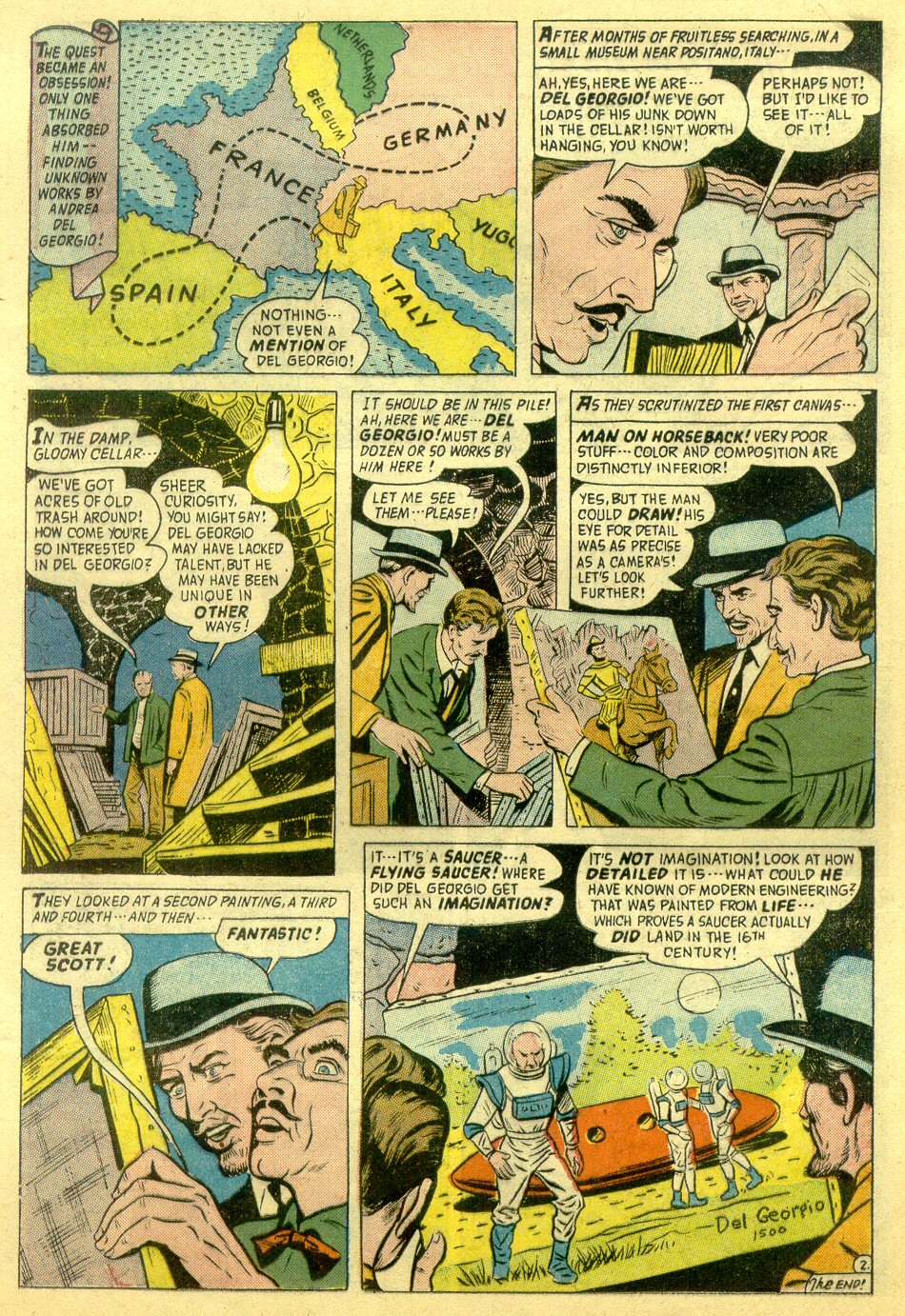 Forbidden Worlds #55 (American Comics Group), page 17. Public domain (US).