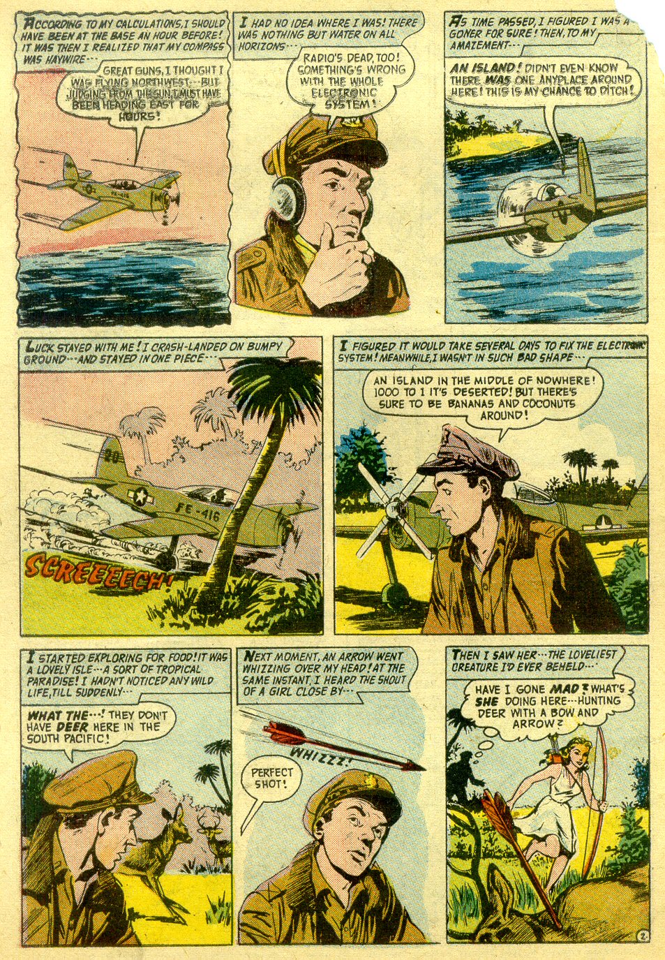 Forbidden Worlds #55 (American Comics Group), page 3. Public domain (US).