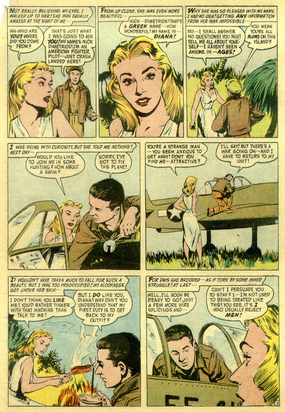 Forbidden Worlds #55 (American Comics Group), page 4. Public domain (US).