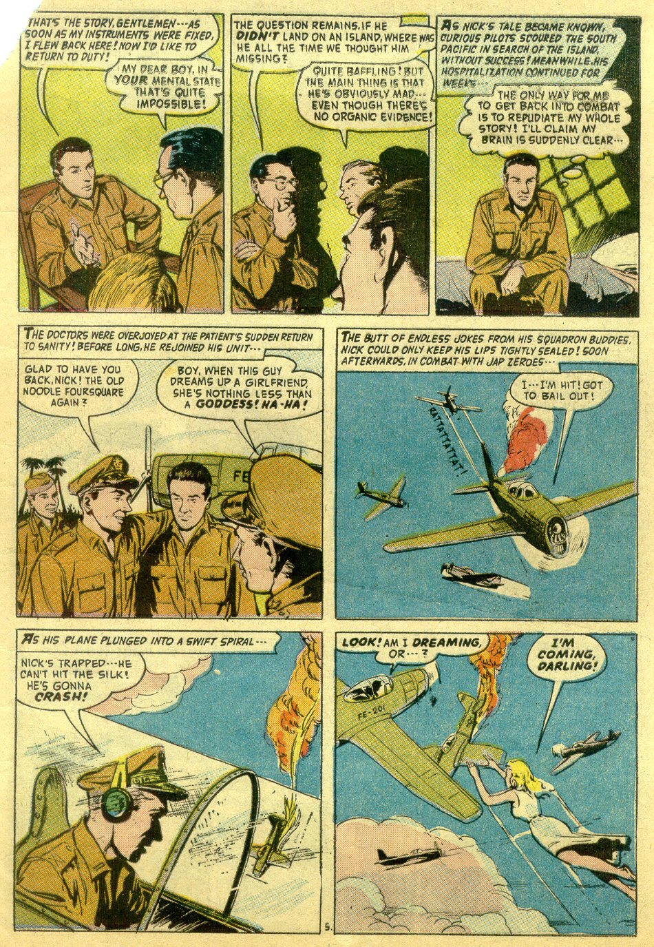 Forbidden Worlds #55 (American Comics Group), page 6. Public domain (US).