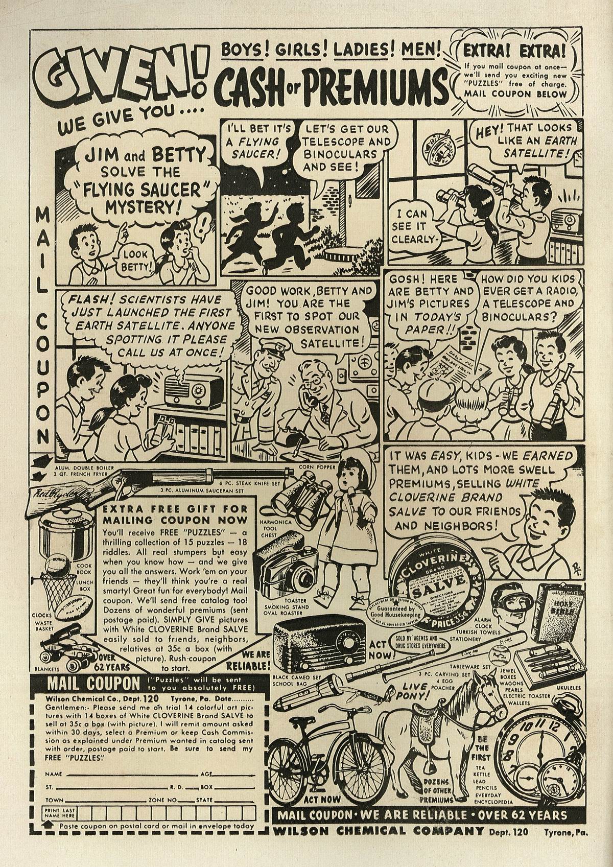 Forbidden Worlds #56 (American Comics Group), page 2. Public domain (US).