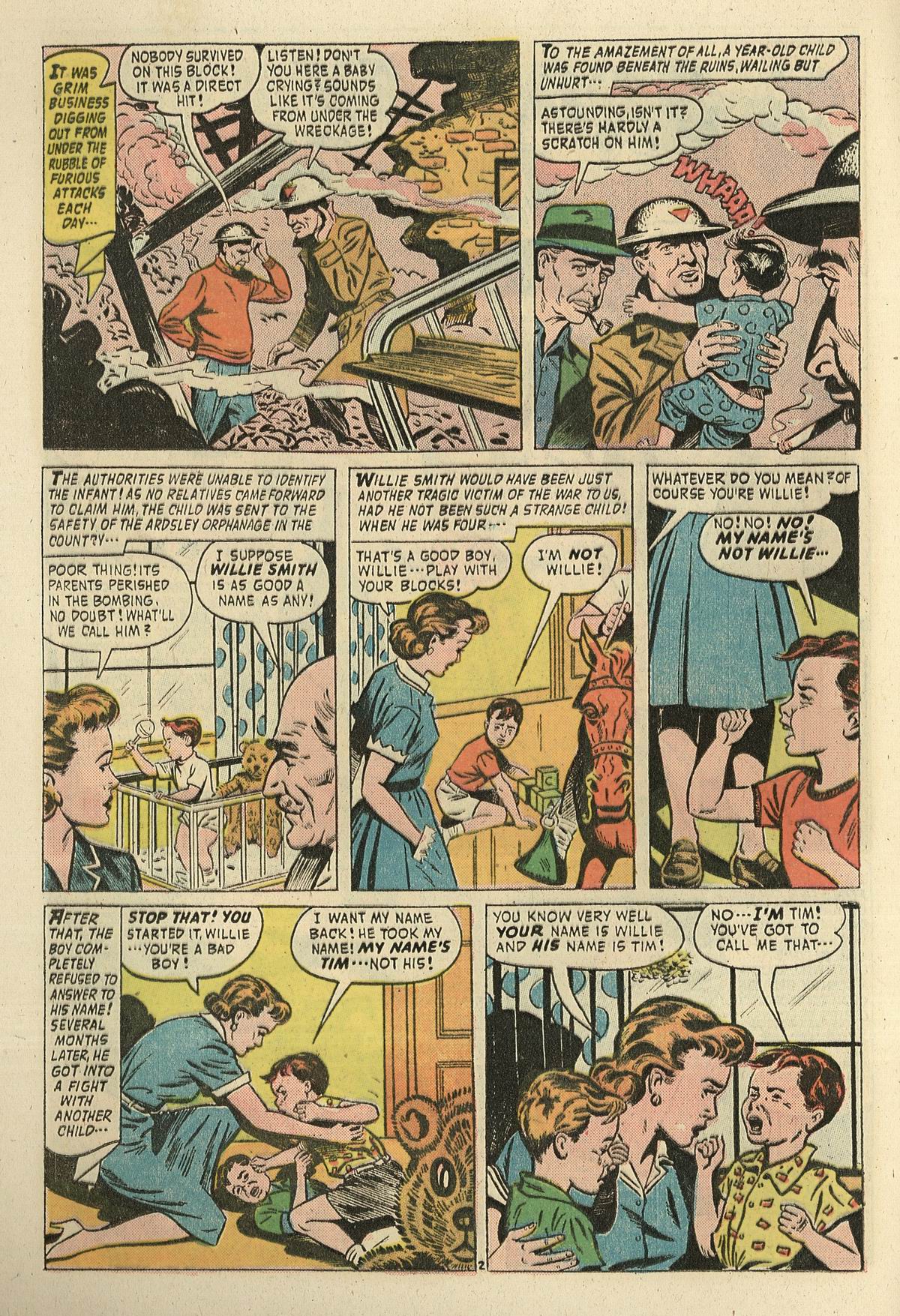 Forbidden Worlds #56 (American Comics Group), page 14. Public domain (US).