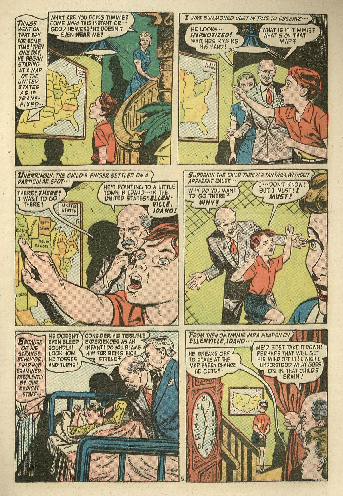 Forbidden Worlds #56 (American Comics Group), page 17. Public domain (US).