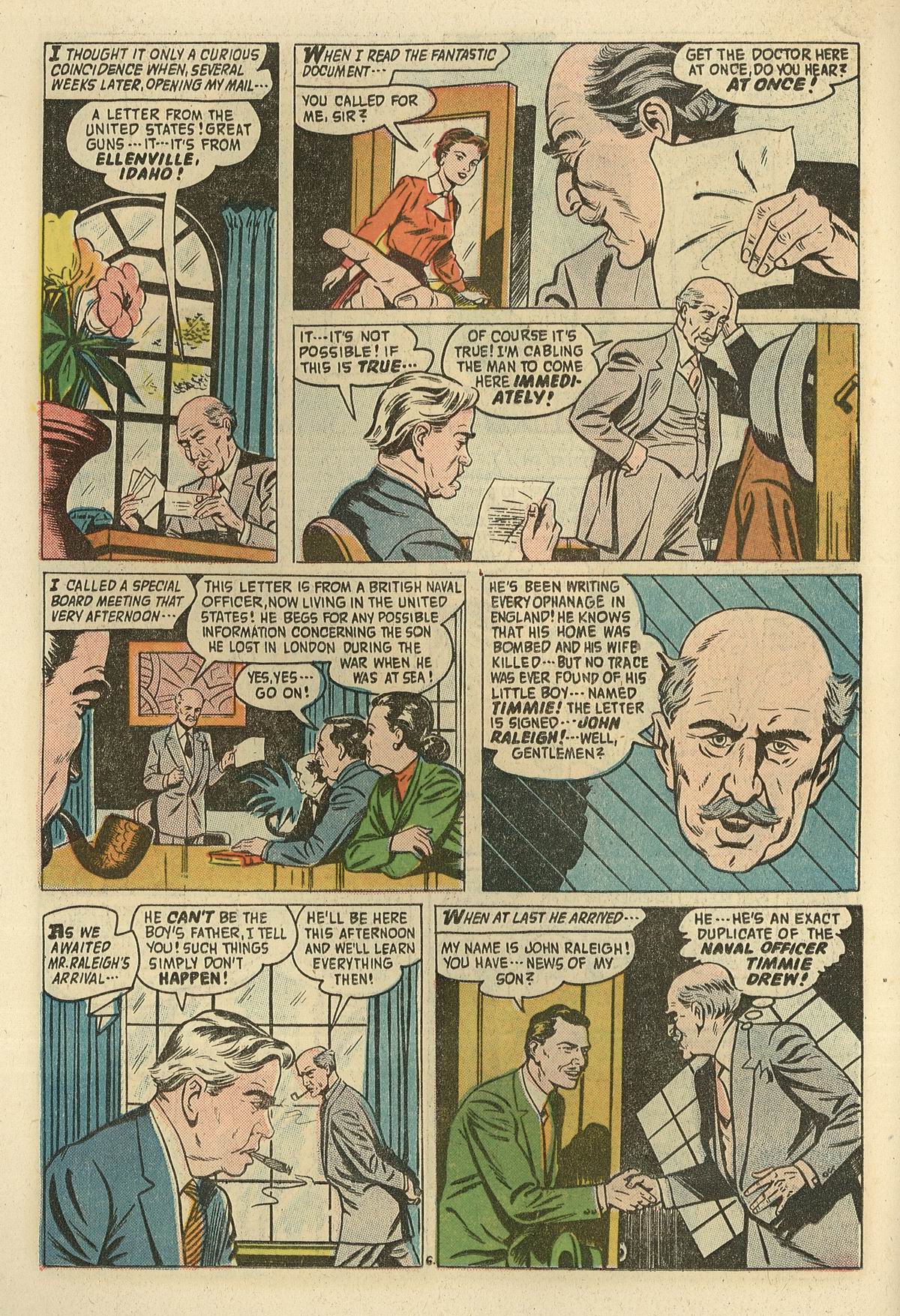 Forbidden Worlds #56 (American Comics Group), page 18. Public domain (US).