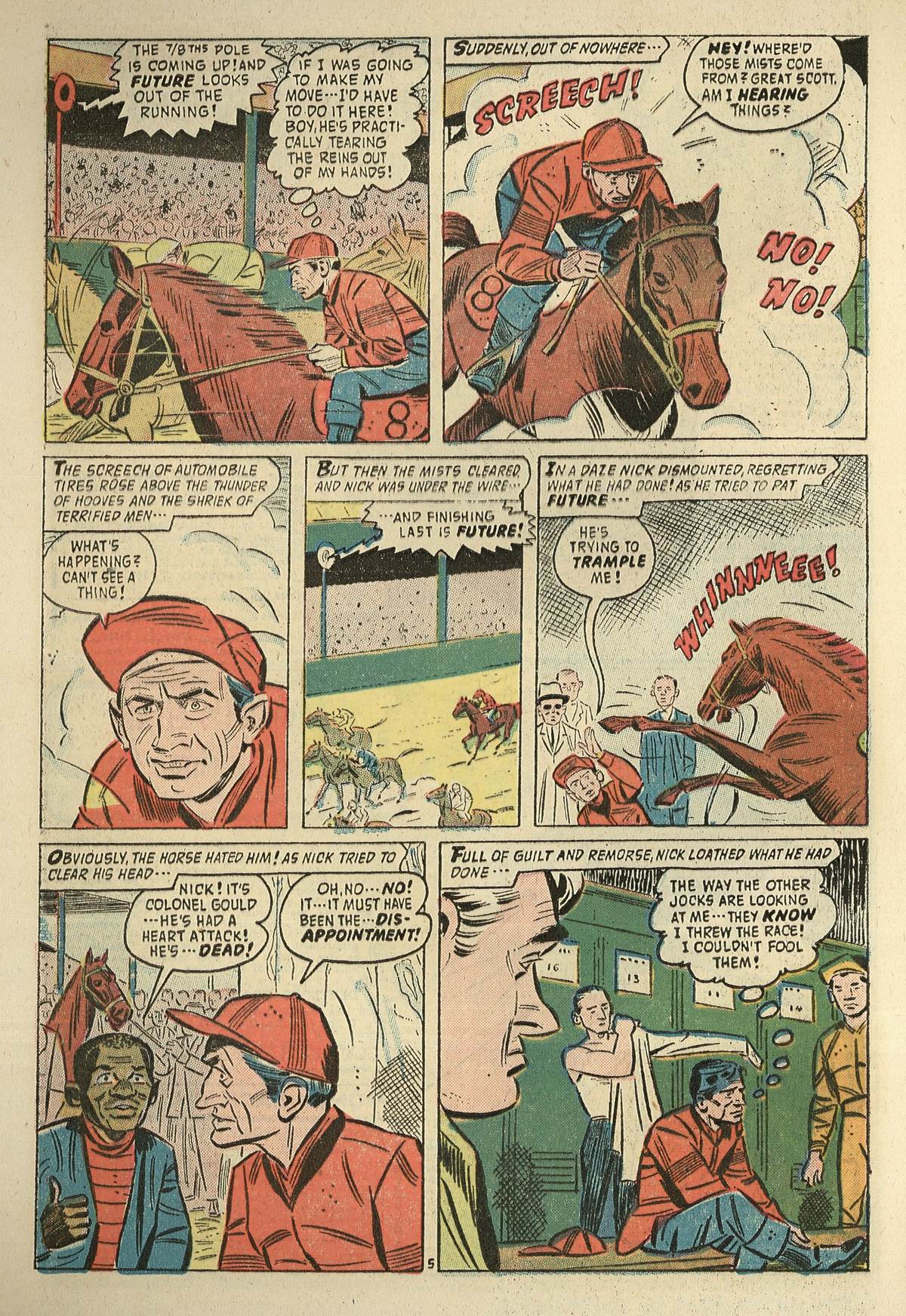 Forbidden Worlds #56 (American Comics Group), page 28. Public domain (US).