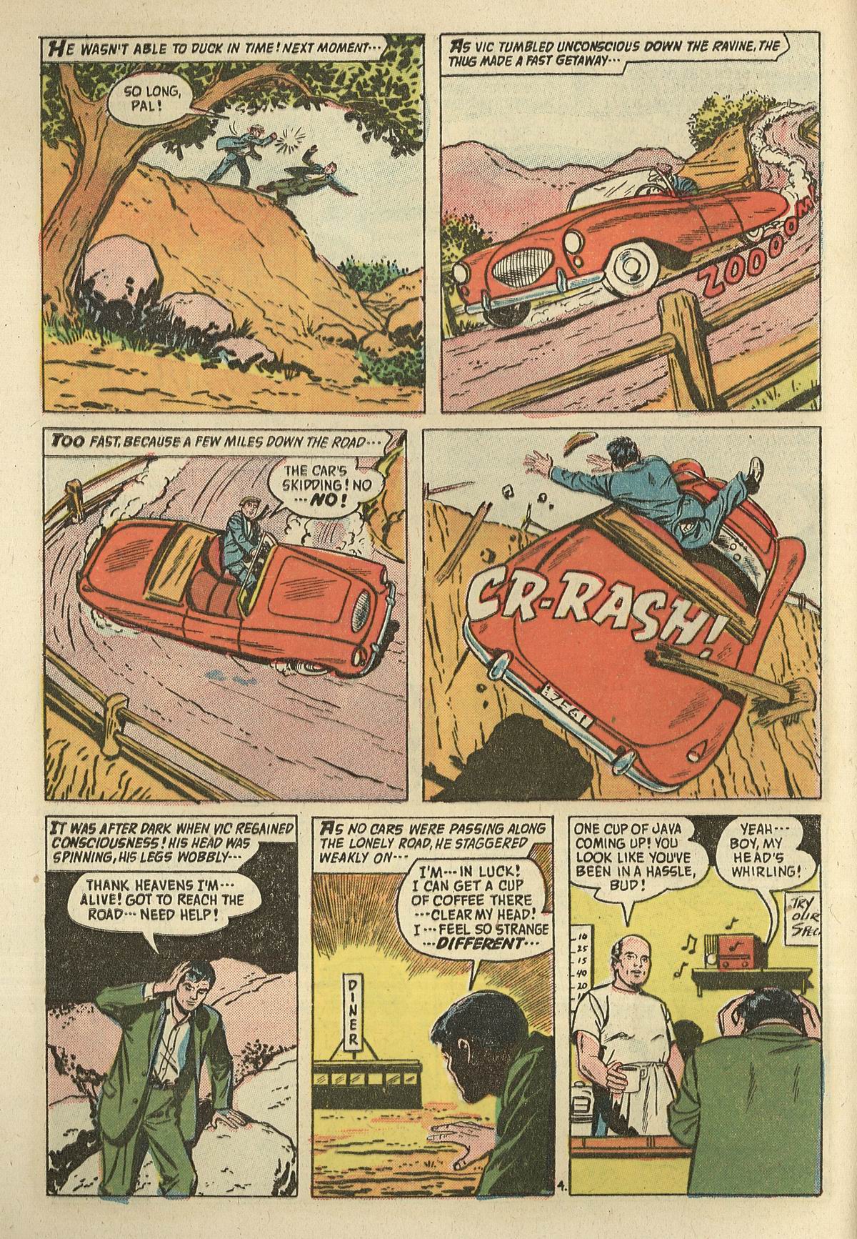 Forbidden Worlds #56 (American Comics Group), page 6. Public domain (US).