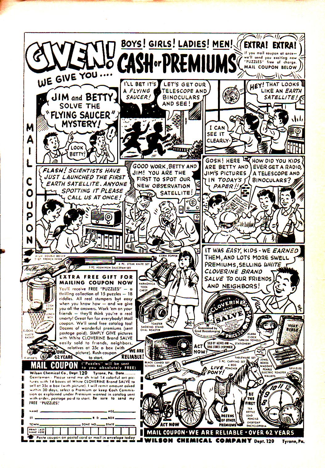 Forbidden Worlds #57 (American Comics Group), page 2. Public domain (US).
