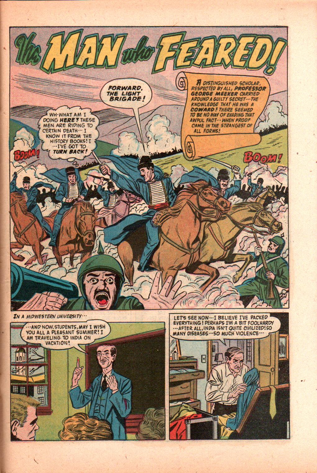 Forbidden Worlds #57 (American Comics Group), page 23. Public domain (US).