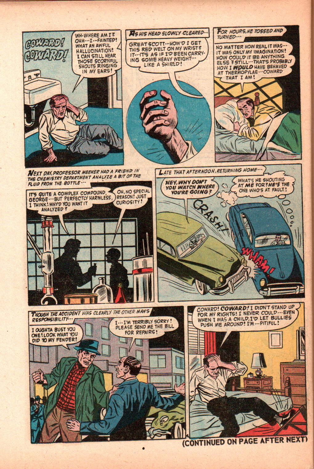 Forbidden Worlds #57 (American Comics Group), page 26. Public domain (US).