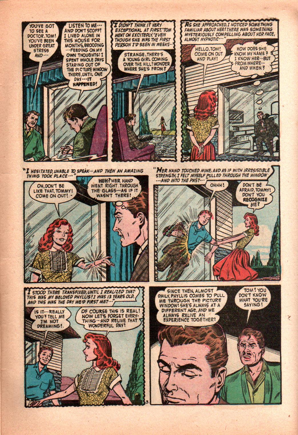 Forbidden Worlds #57 (American Comics Group), page 5. Public domain (US).