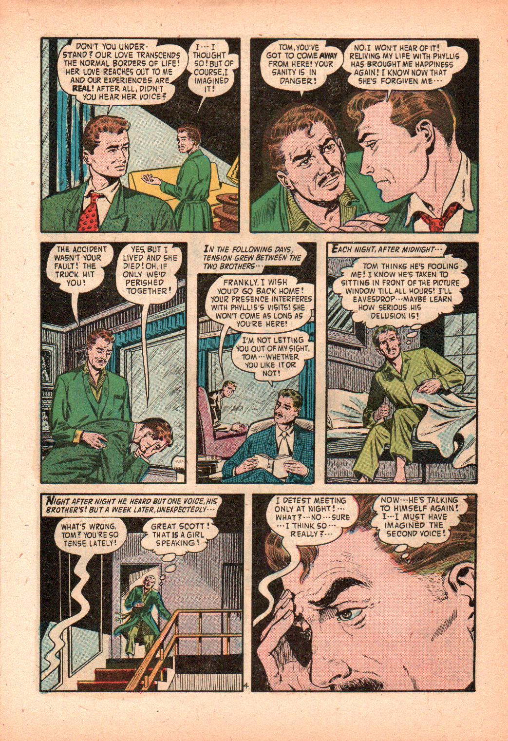 Forbidden Worlds #57 (American Comics Group), page 6. Public domain (US).