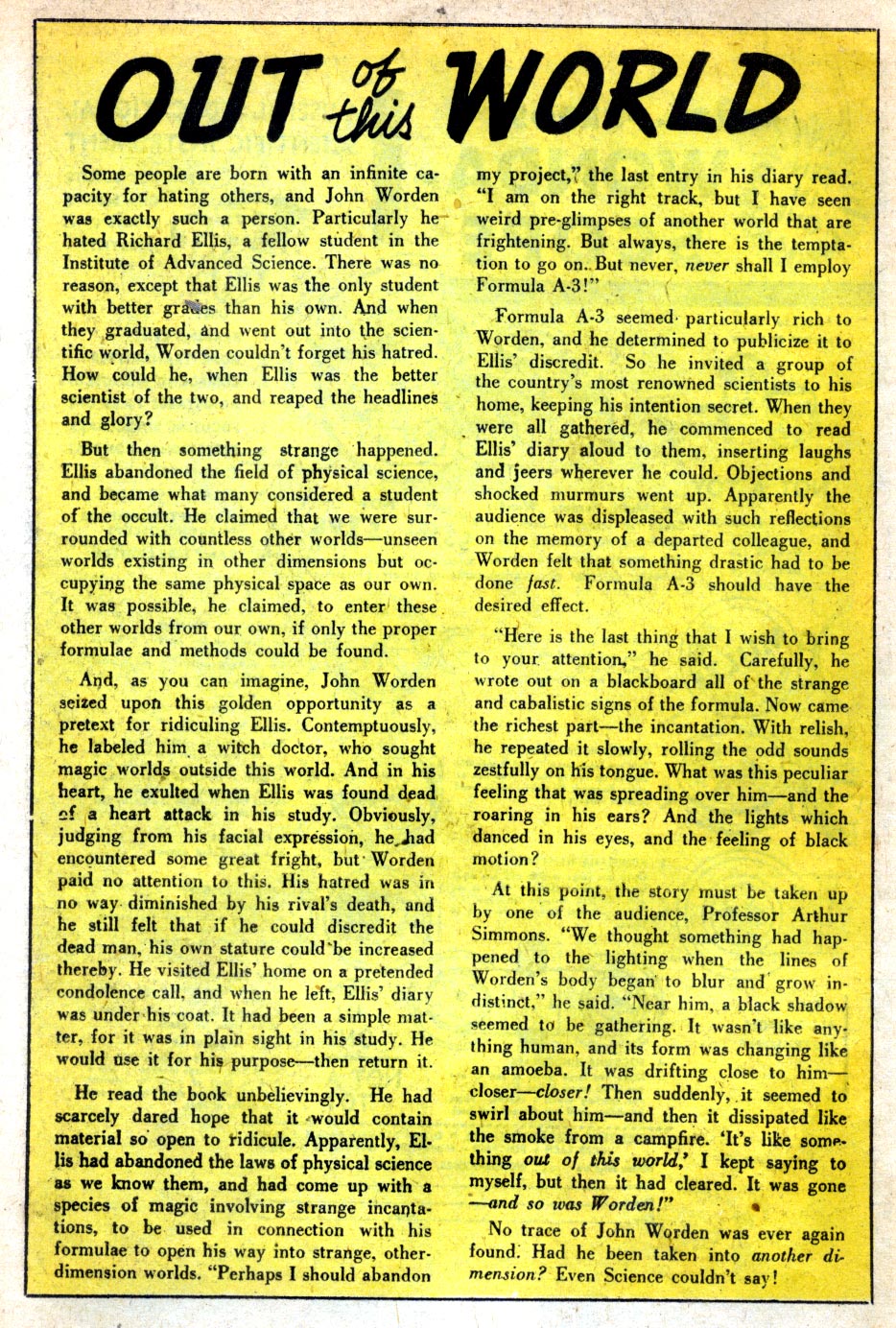 Forbidden Worlds #58 (American Comics Group), page 12. Public domain (US).