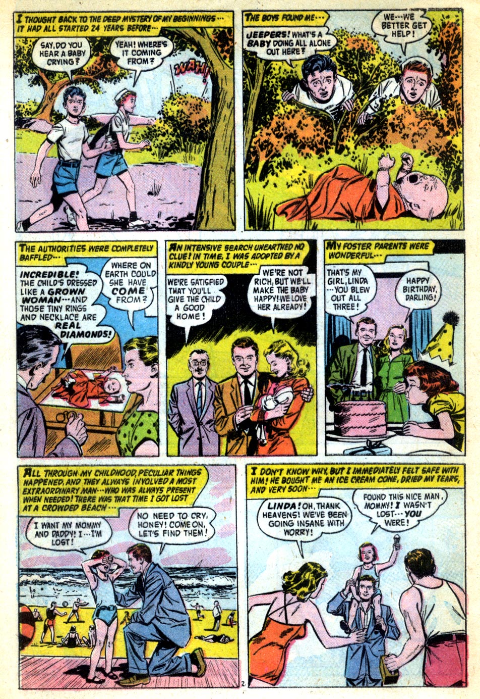 Forbidden Worlds #58 (American Comics Group), page 14. Public domain (US).