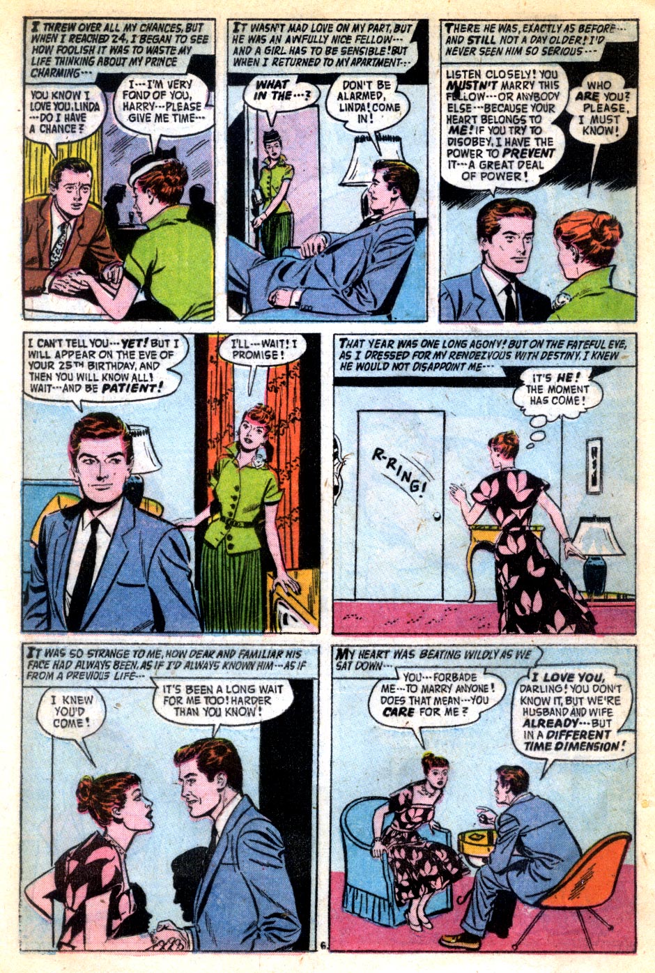 Forbidden Worlds #58 (American Comics Group), page 18. Public domain (US).
