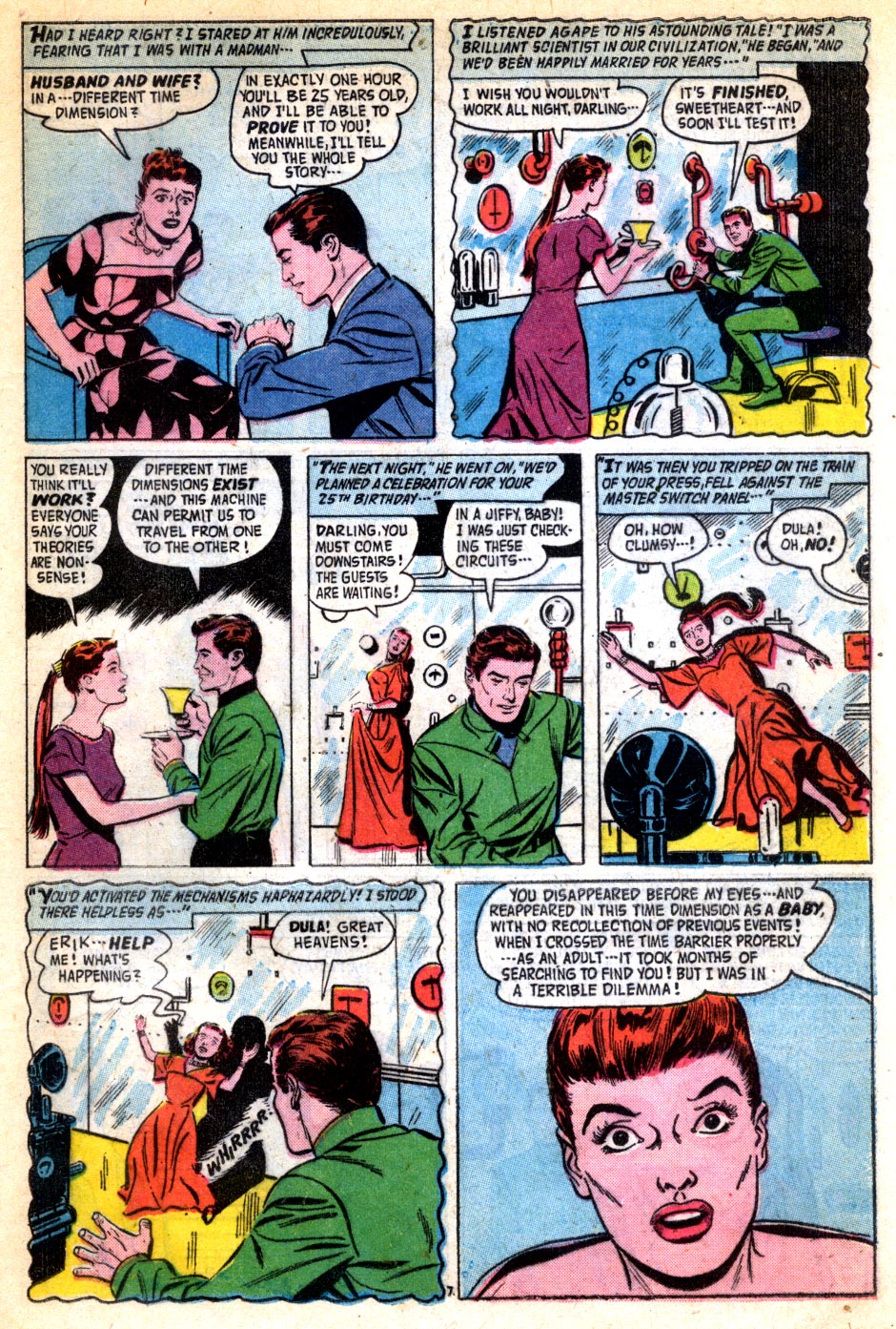 Forbidden Worlds #58 (American Comics Group), page 19. Public domain (US).