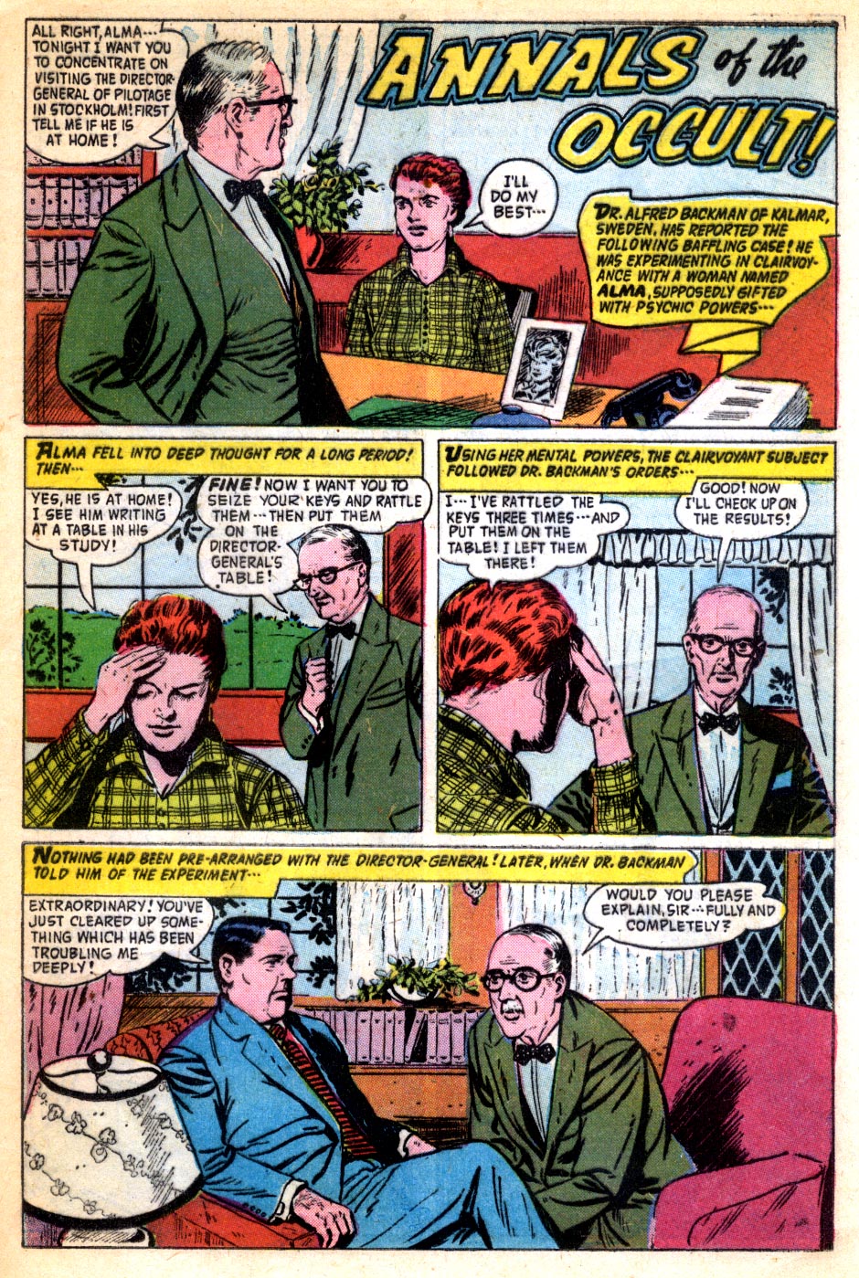 Forbidden Worlds #58 (American Comics Group), page 23. Public domain (US).