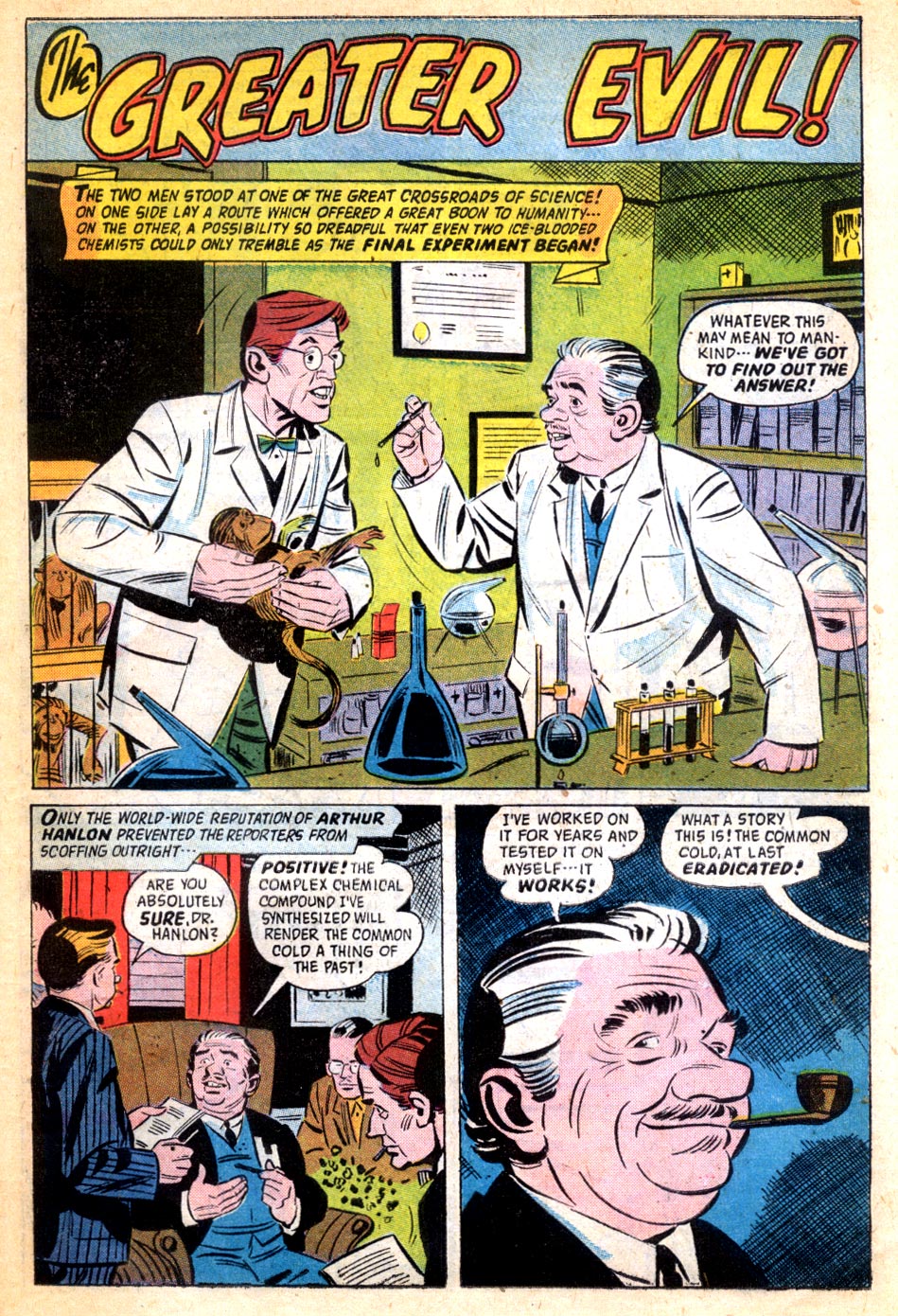 Forbidden Worlds #58 (American Comics Group), page 25. Public domain (US).