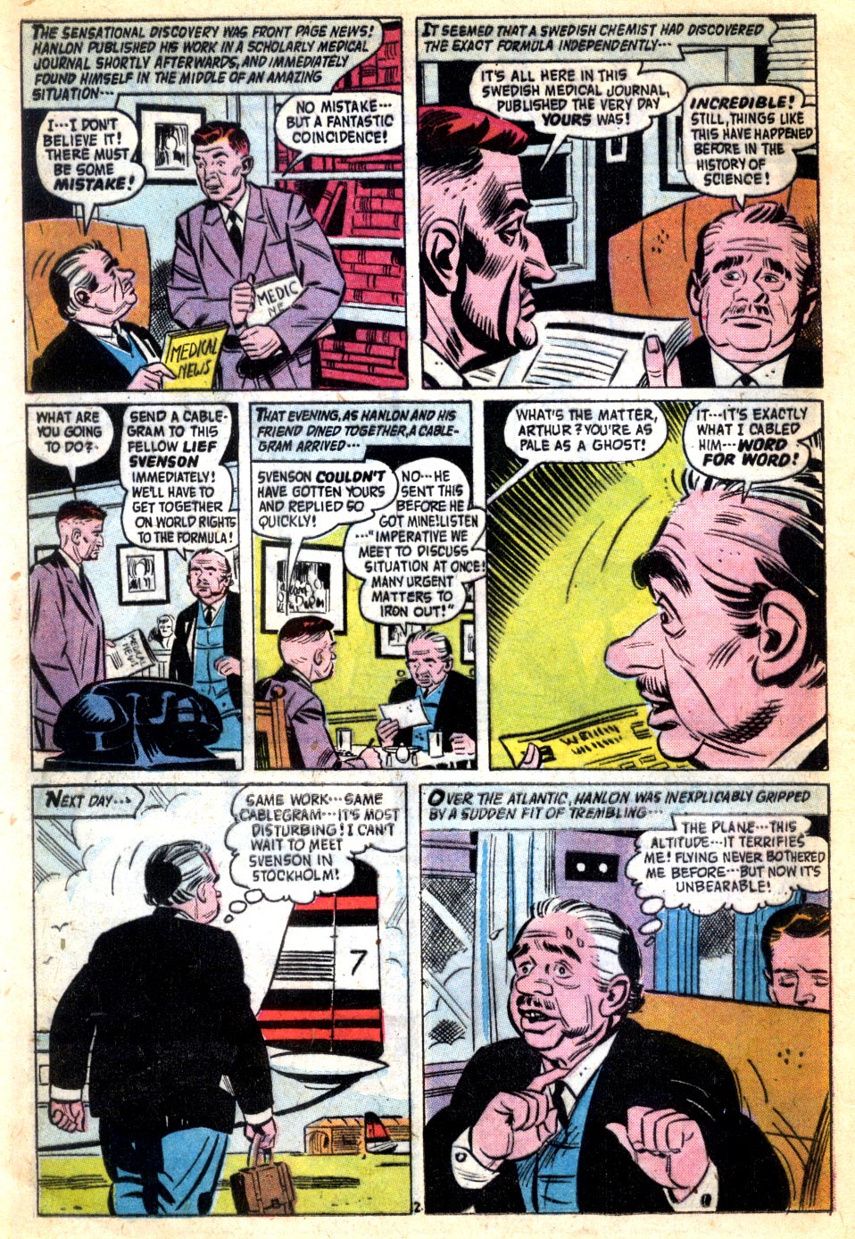 Forbidden Worlds #58 (American Comics Group), page 26. Public domain (US).
